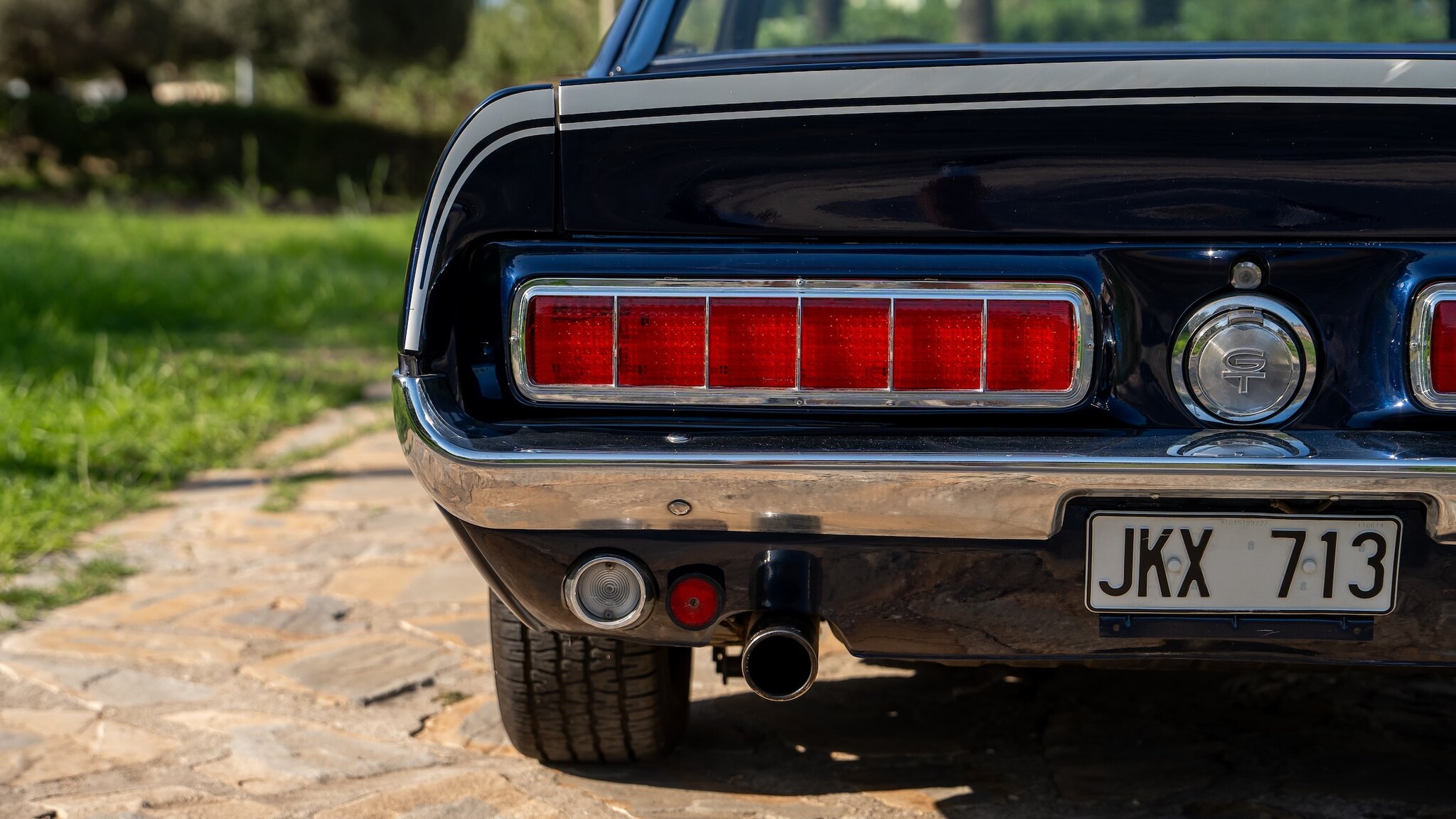 Exteriörbild på 1968 Ford Mustang GTA S-Code