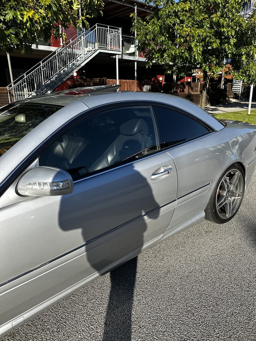 Exterior image of 2004 Mercedes-Benz CL 55 AMG