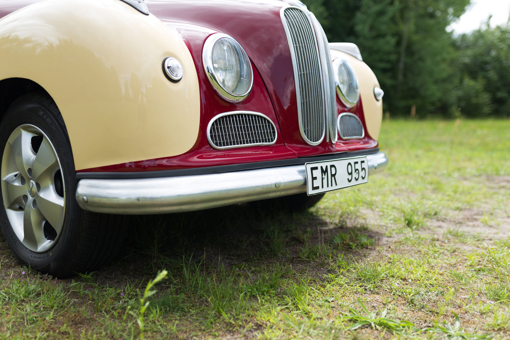 Exteriörbild på 1955 BMW 501 A Deluxe V8