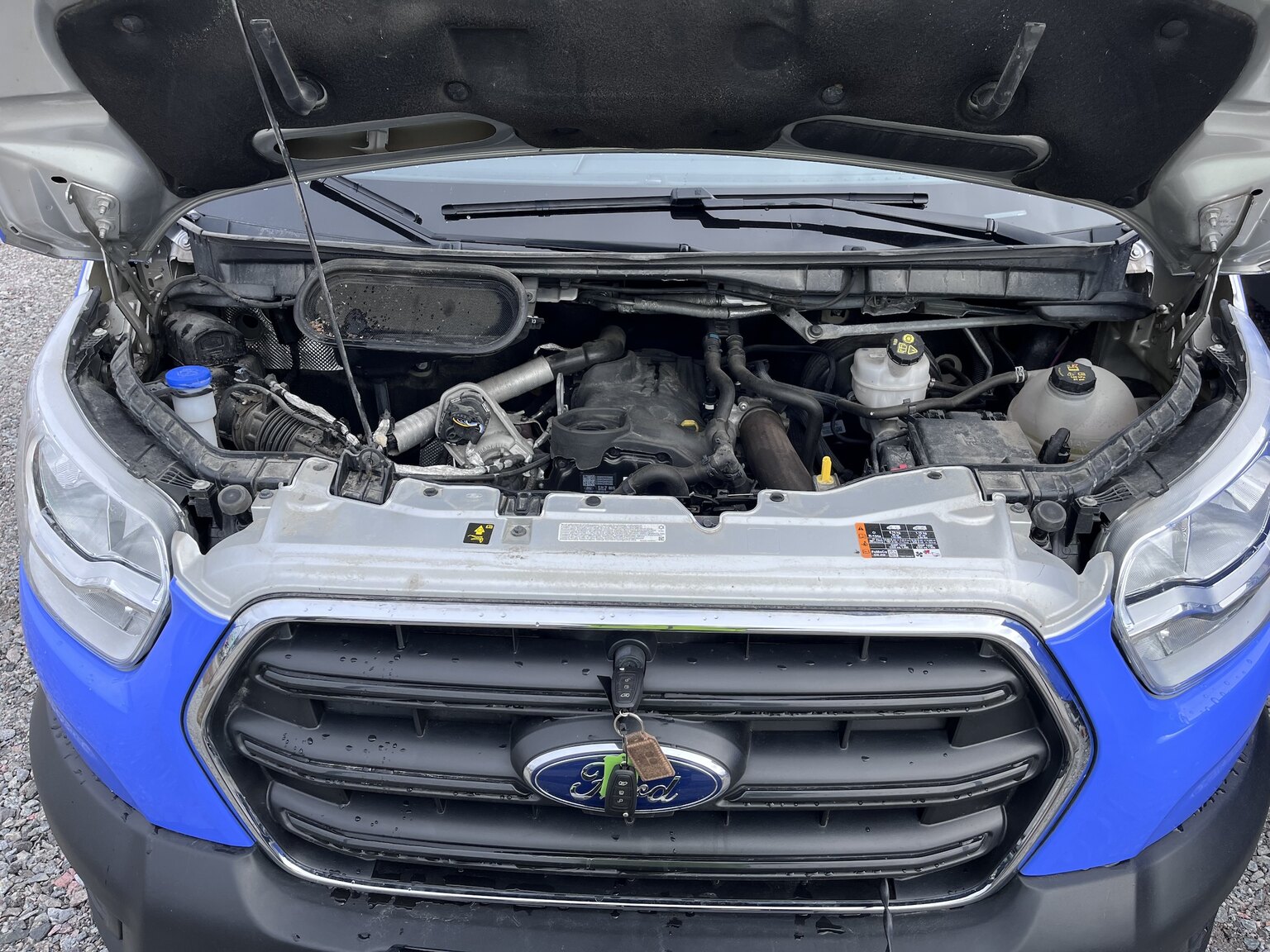 2022 Ford Transit fordonstransport, Mekanik