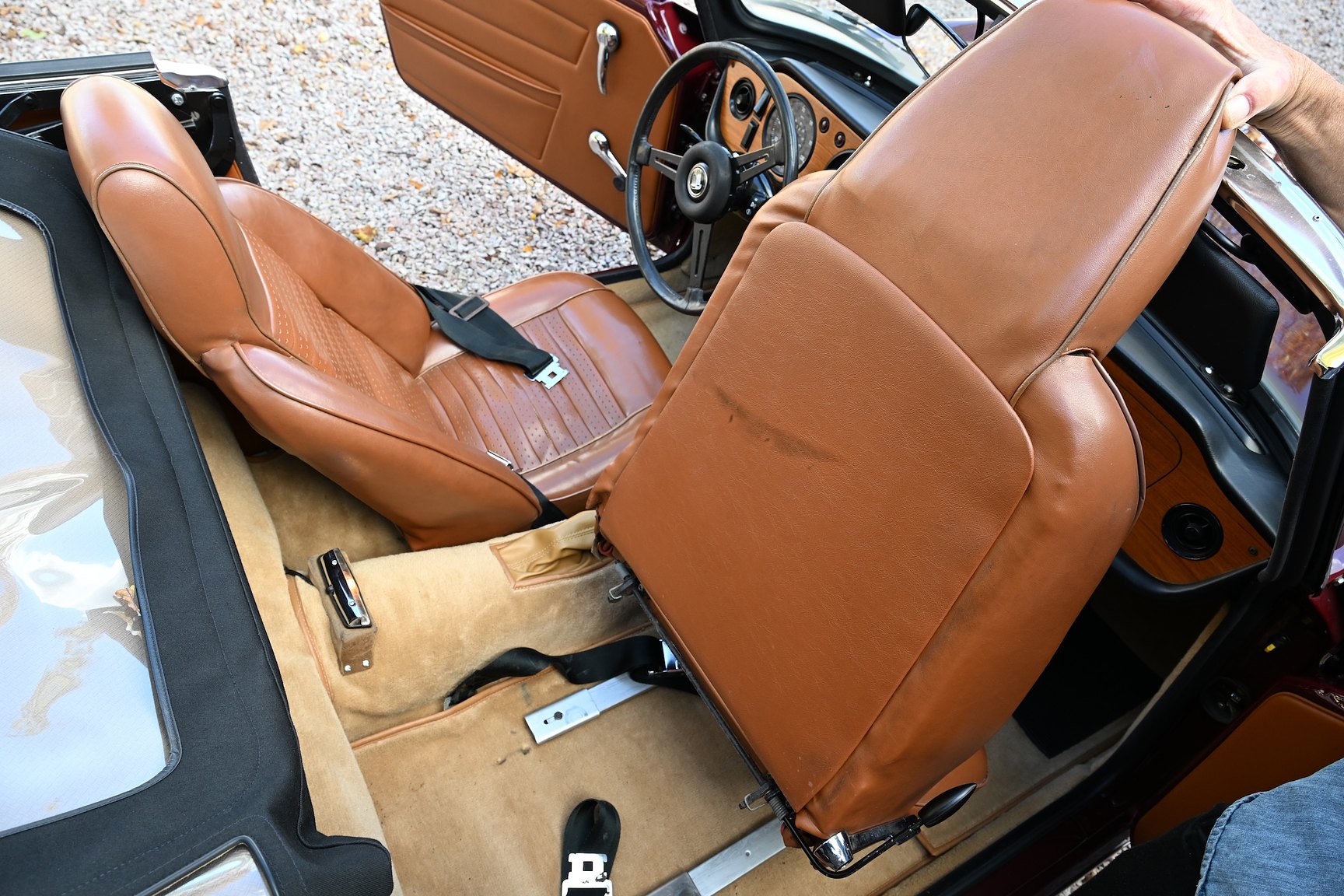 Interior image of 1971 Triumph TR6