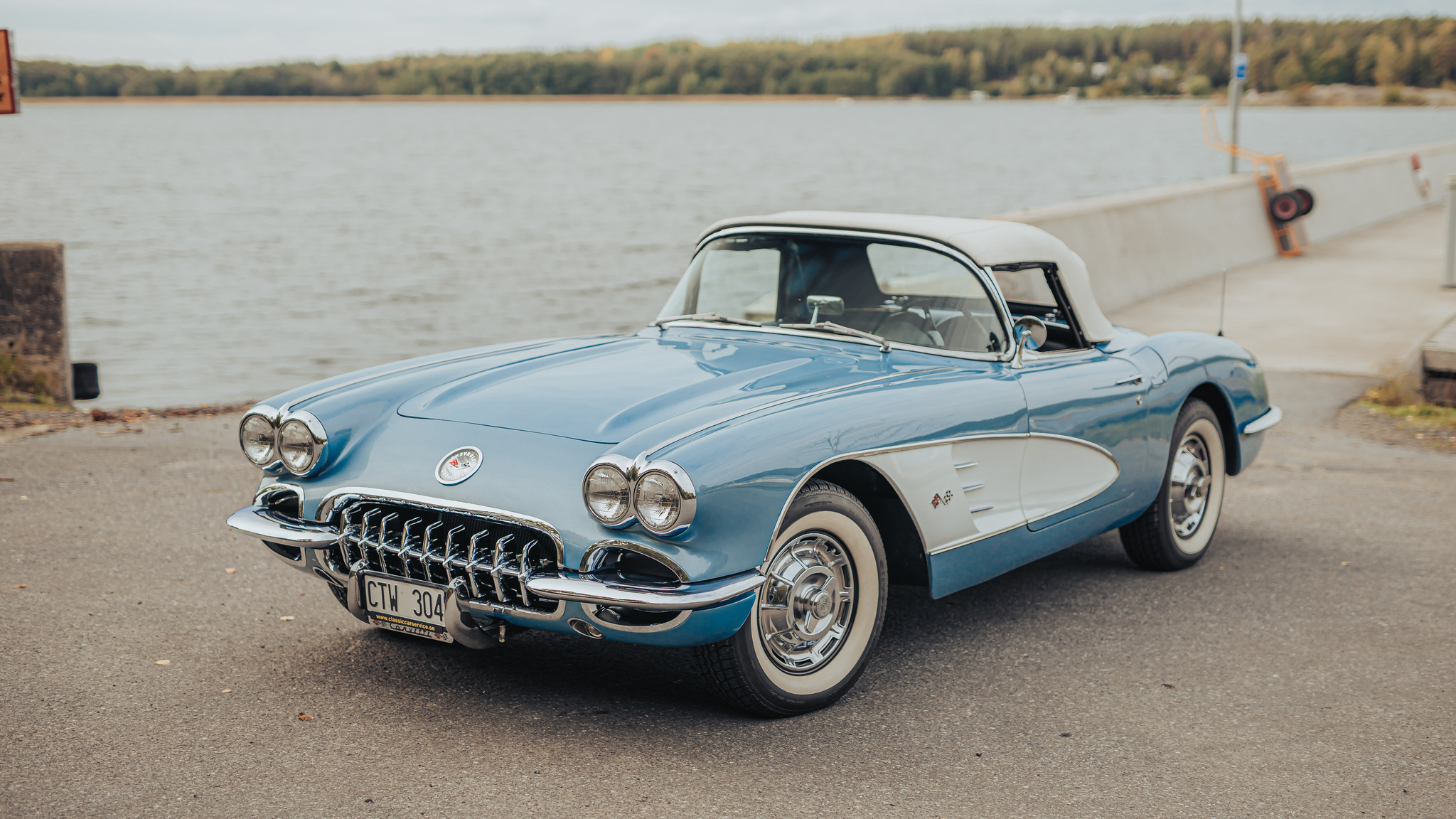 Exteriörbild på 1959 Chevrolet Corvette 1959