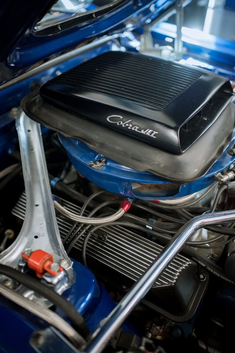 Image of 1969 Ford Mustang Mach 1 mechanics