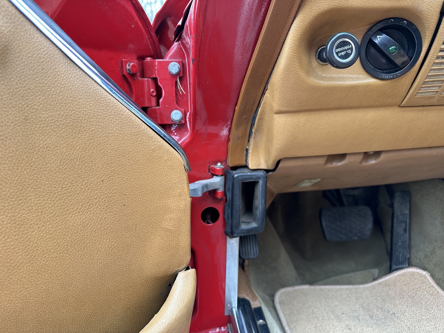 Innenraumfoto von 1973 Mercedes-Benz 450 SL