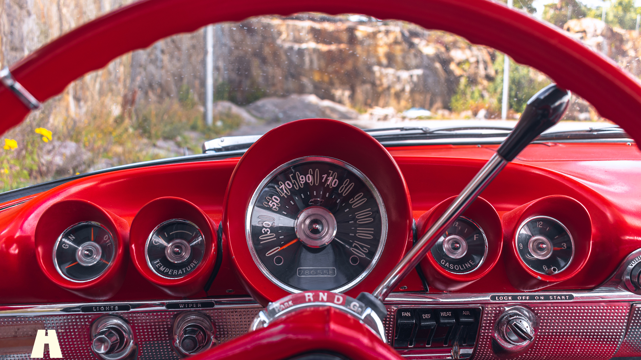 Interior image of 1960 Chevrolet Impala Flattop 348 Bigblock (37)