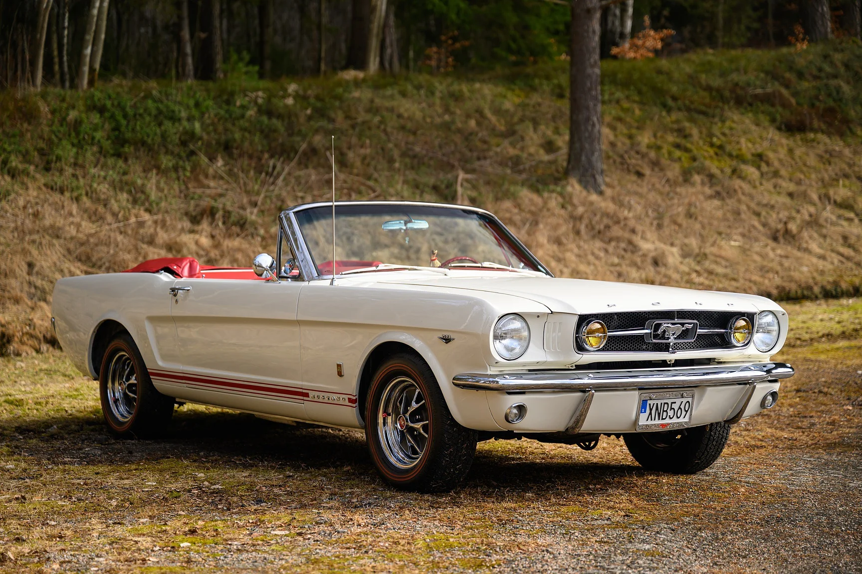 Exteriörbild på 1965 Ford Mustang GT Convertible (33)
