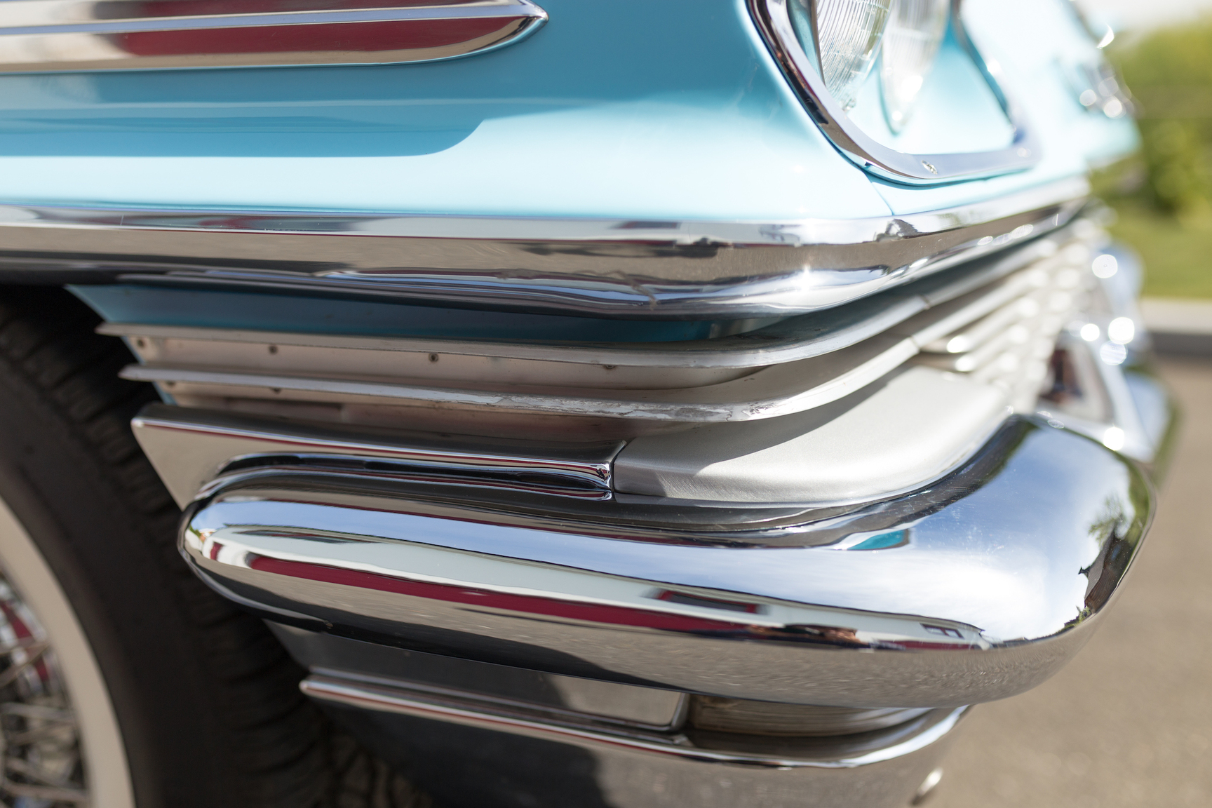 Exteriörbild på 1957 Chrysler New Yorker