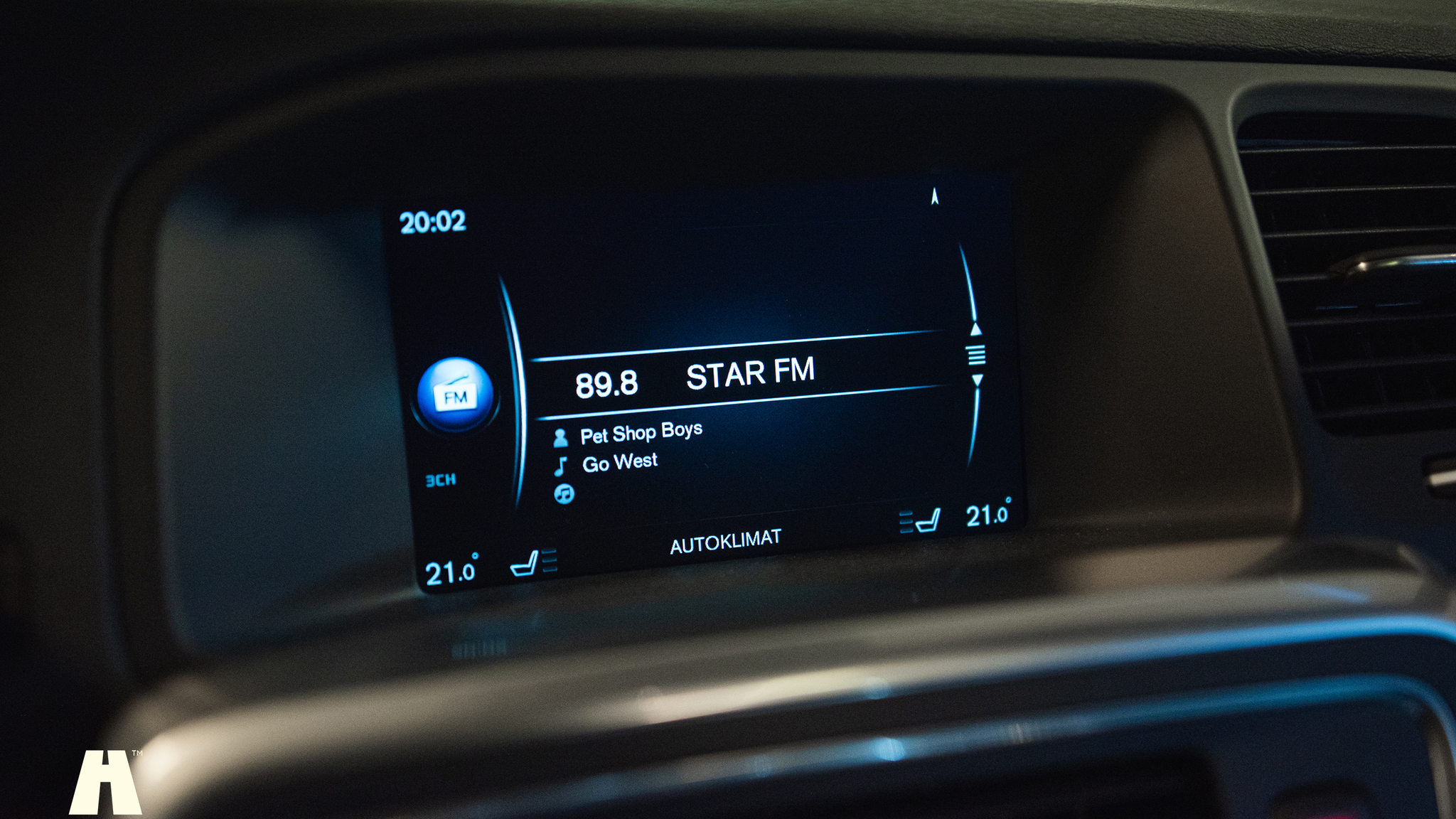 Interiörbild 2017 Volvo V60 Polestar T6