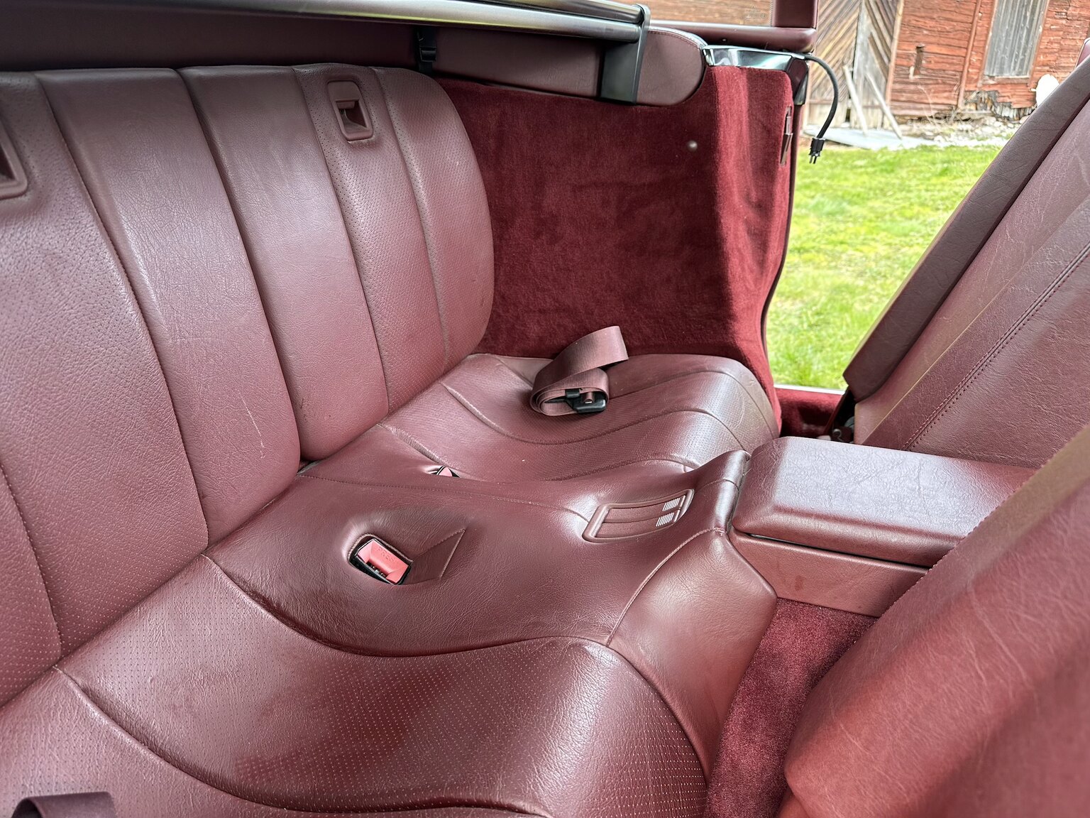 Interiörbild 1992 Mercedes-Benz SL 500