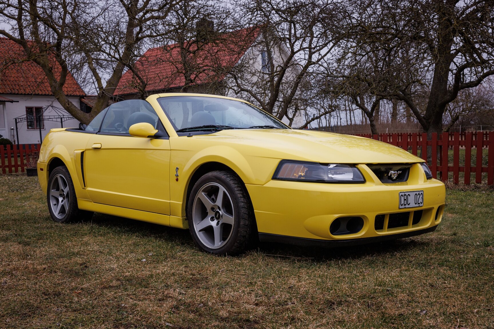 Exteriörbild på 2003 Ford Mustang SVT Cobra