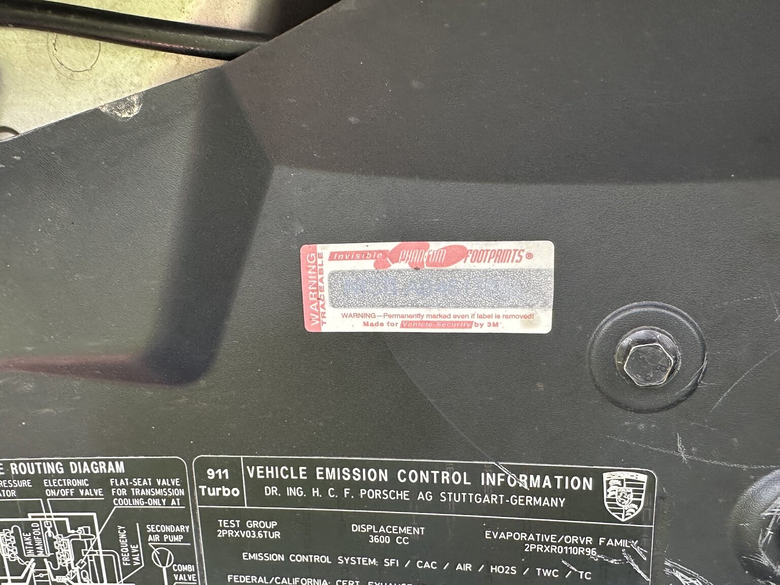 Image of 2002 Porsche 996 Turbo mechanics