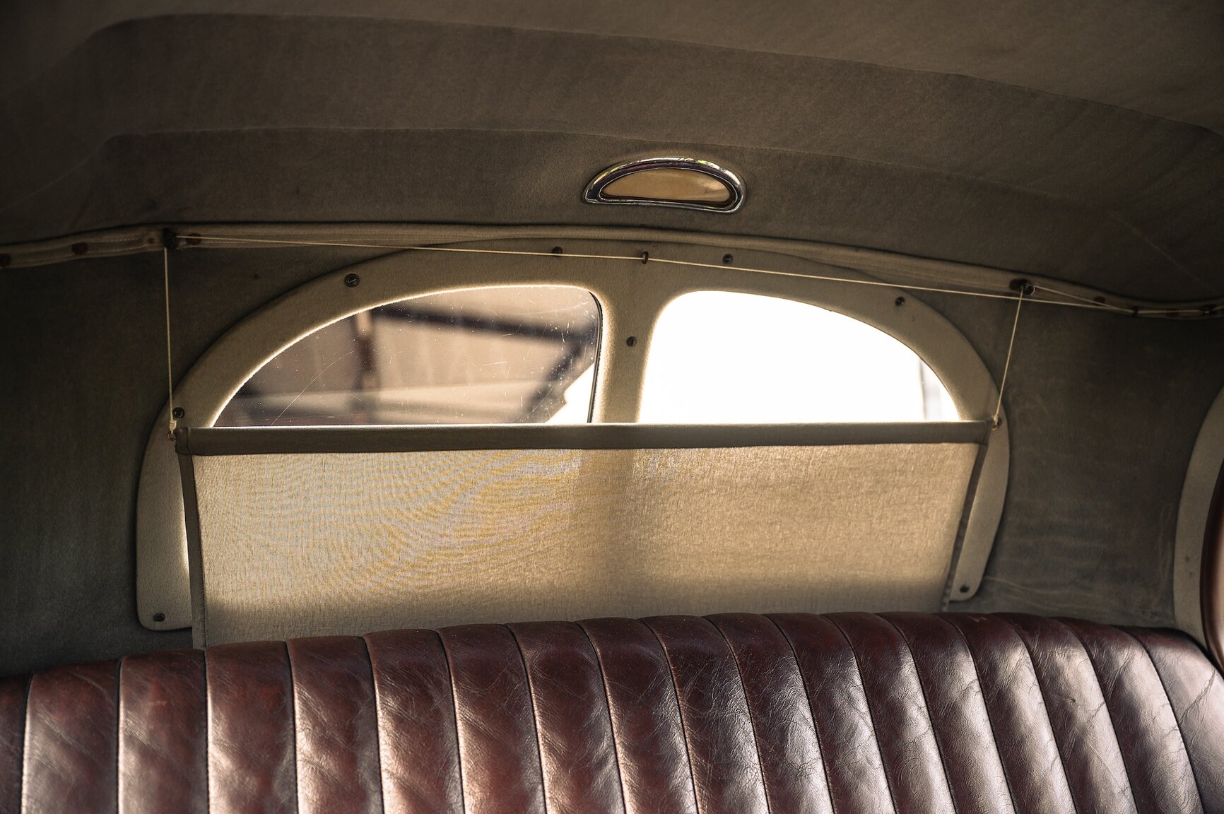 Innenraumfoto von 1937 Austin Ten-Four 10-4