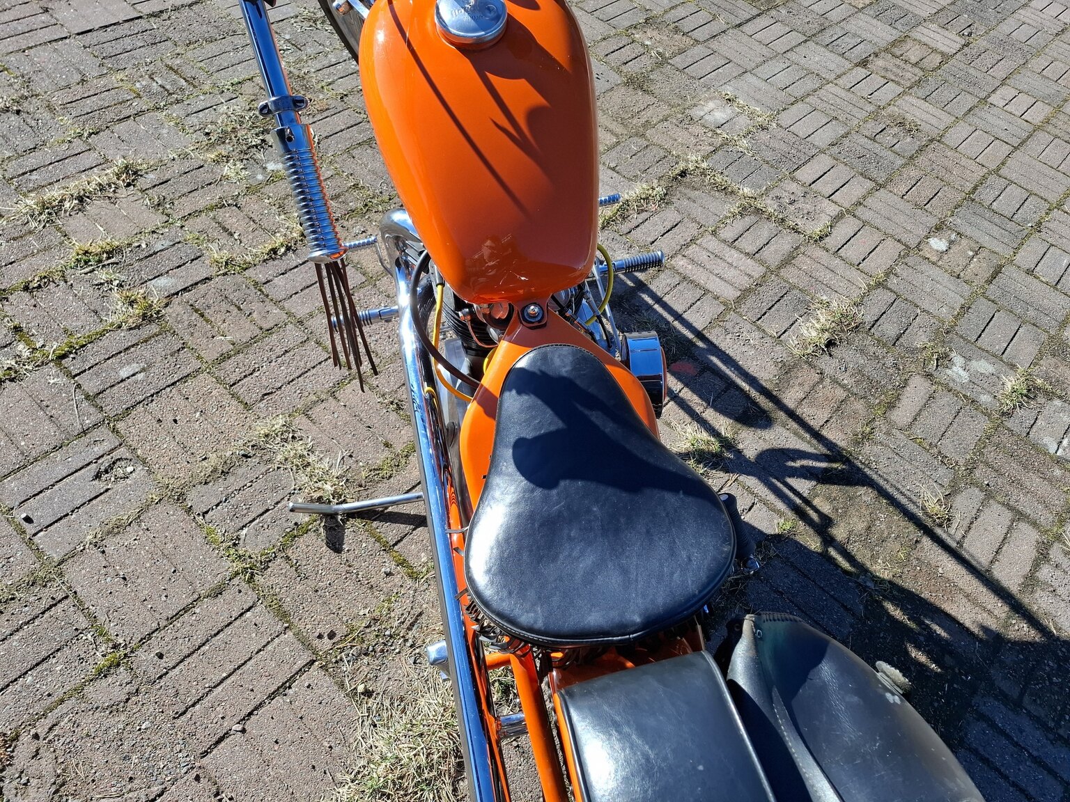 Aussenfoto 1953 Triumph Thunderbird Chopper