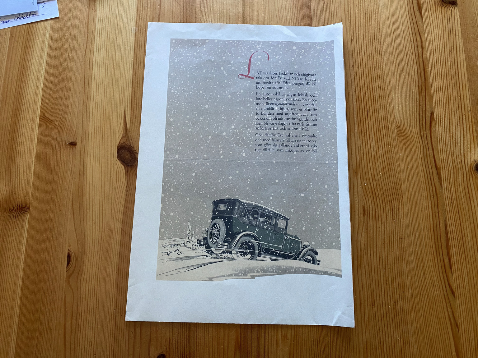 Dokumentation, 1931 Ford A Luxe Sedan (19)