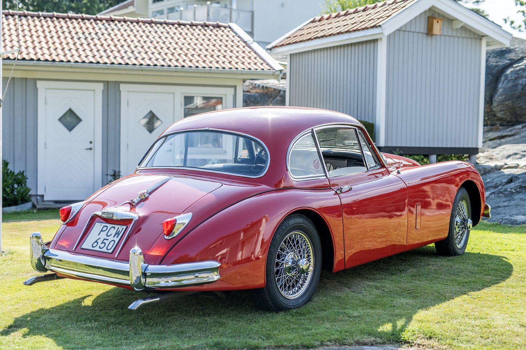 Exterior image of 1959 Jaguar XK 150