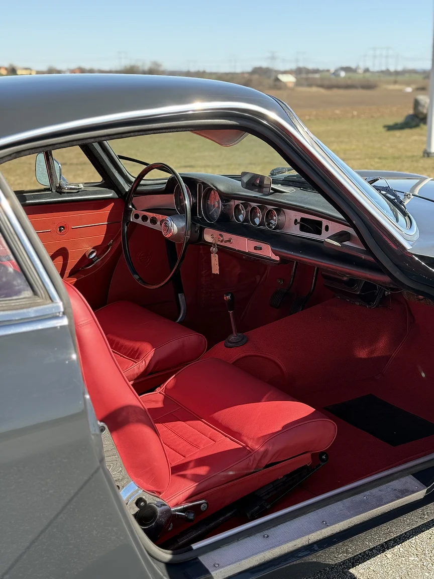Innenraumfoto von 1966 Volvo P 1800S (37)