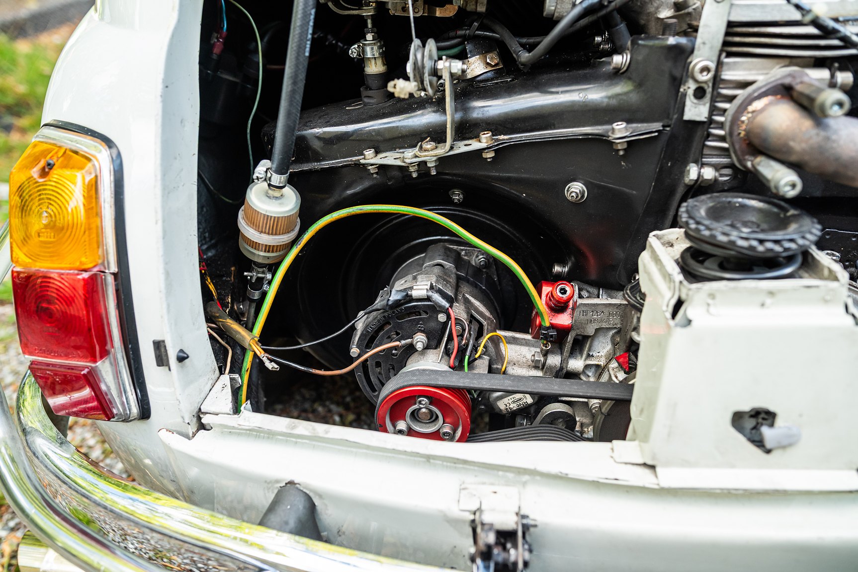 Image of 1971 FIAT 500 "Superiore" mechanics