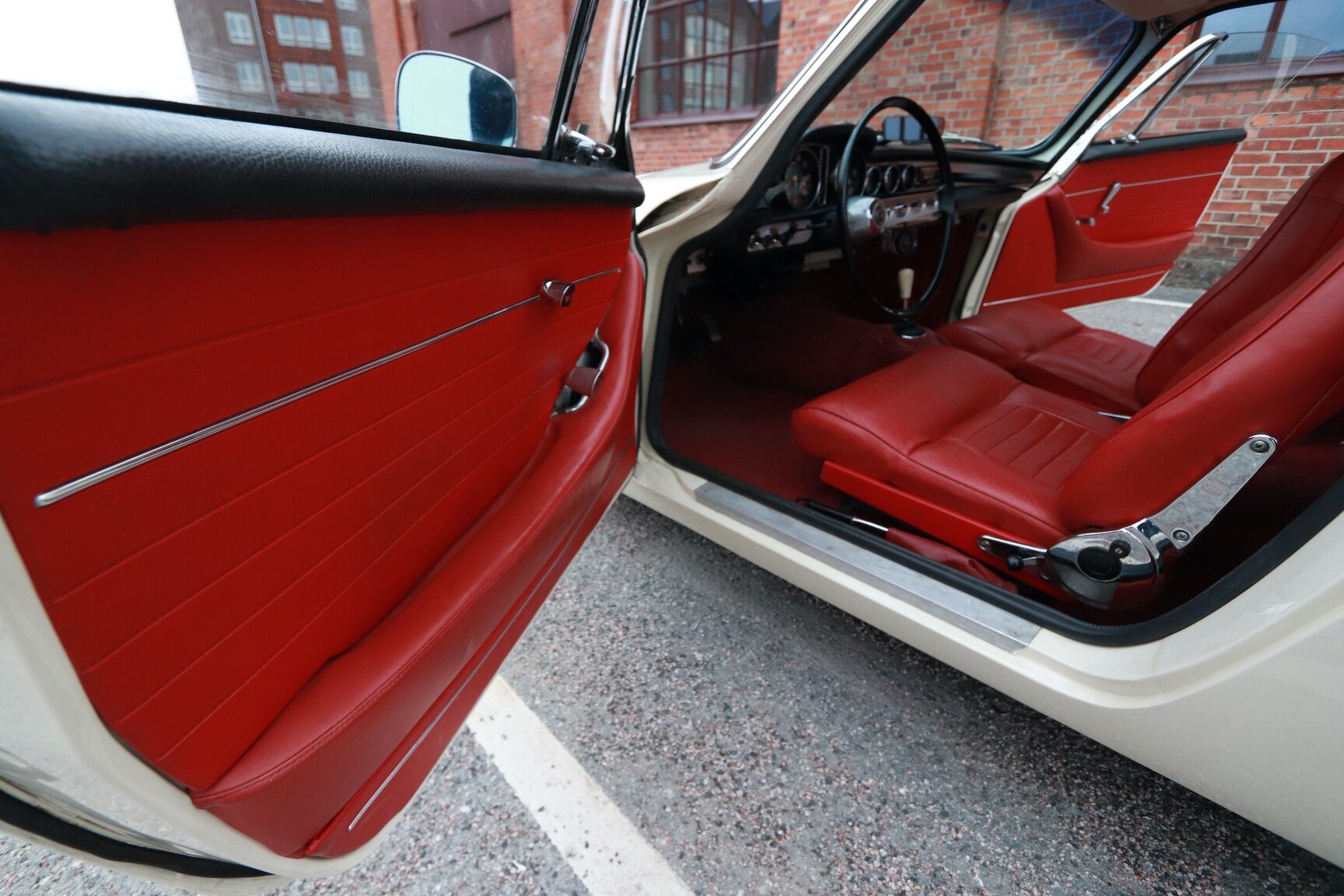 Interiörbild 1964 Volvo P 1800S