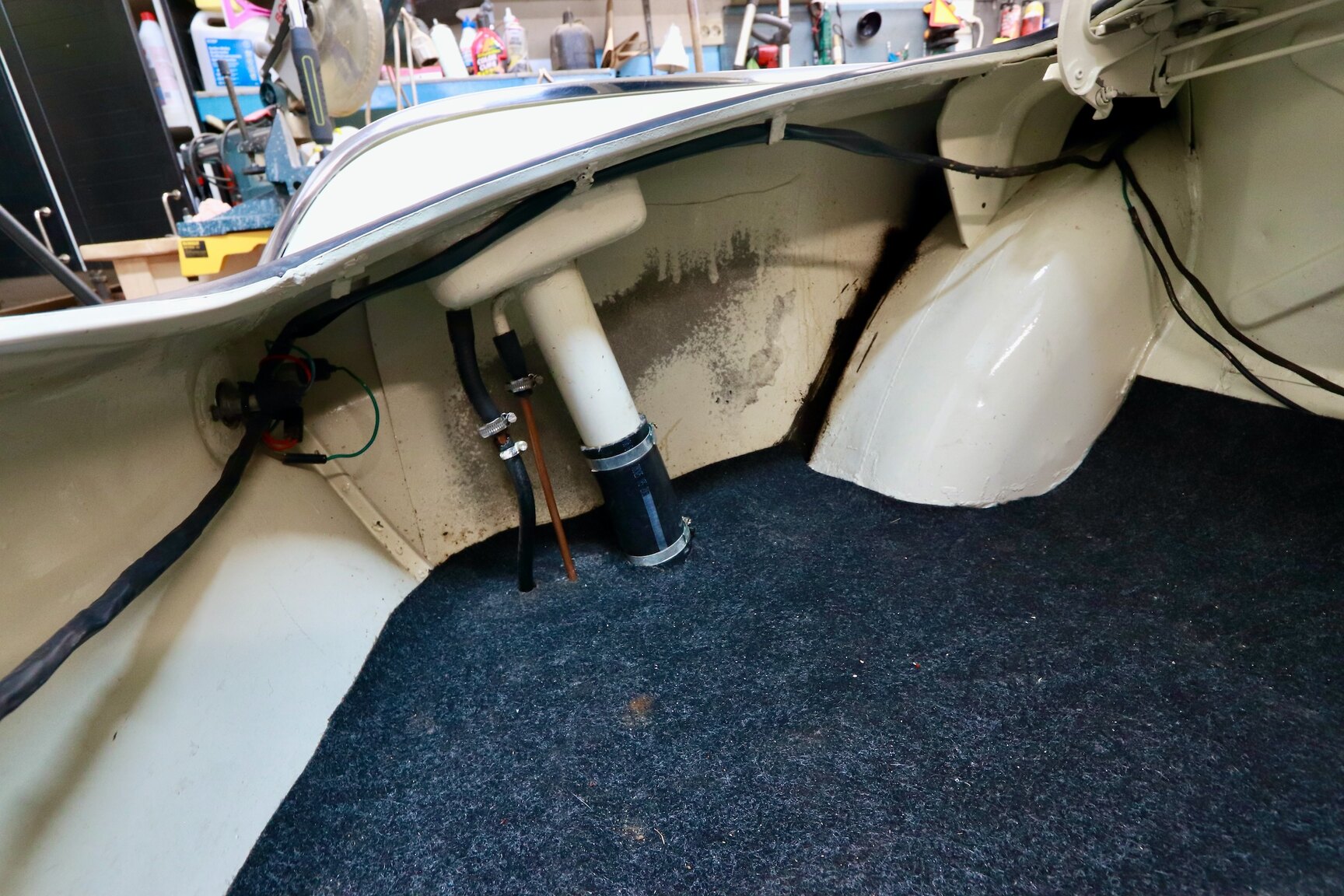 Innenraumfoto von 1964 Volvo P 1800S