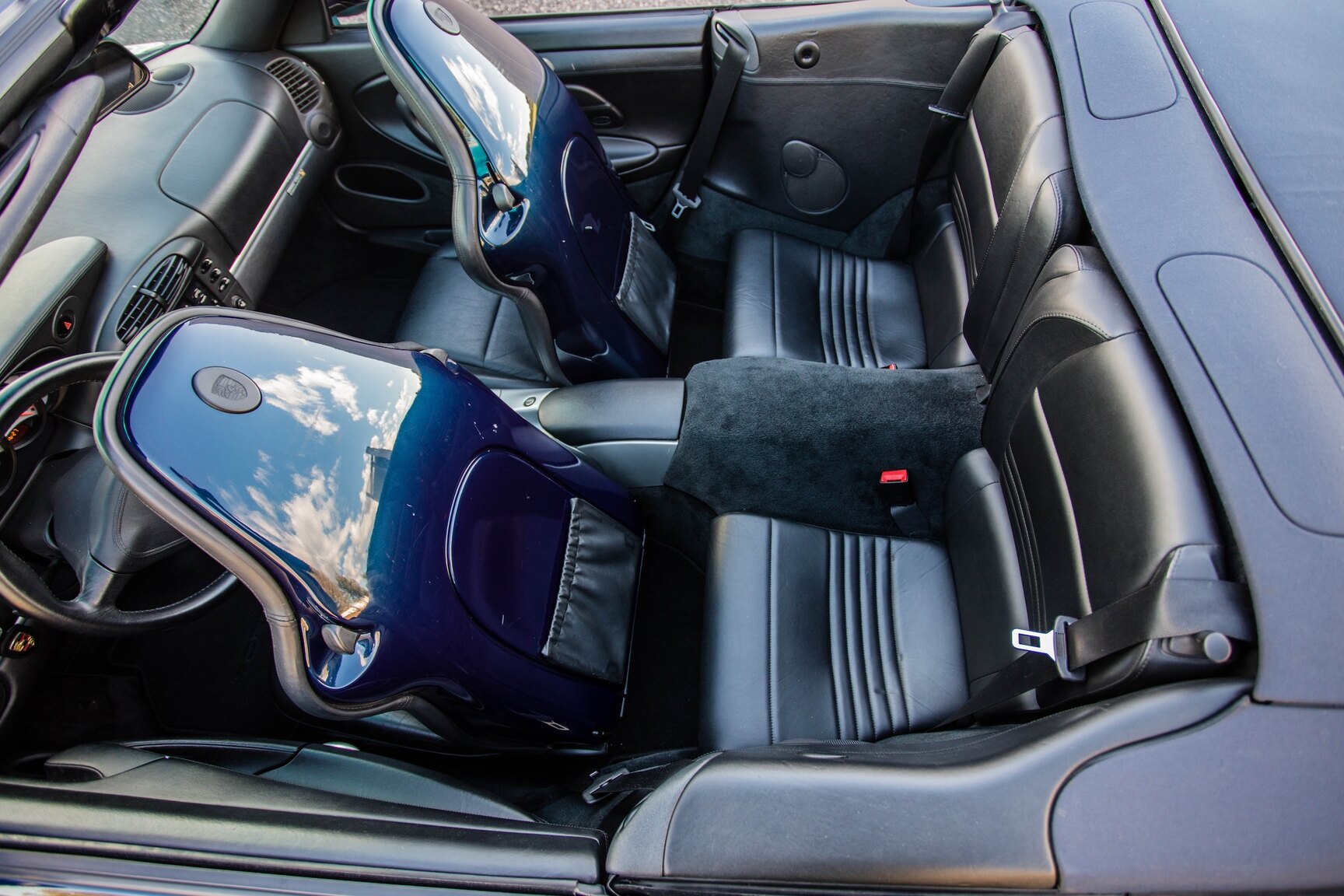 Interiörbild 1999 Porsche 911 Carrera Cabriolet