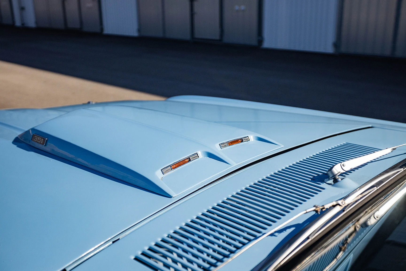 Aussenfoto 1969 Ford Mustang GT Cabriolet "M-code" (55)