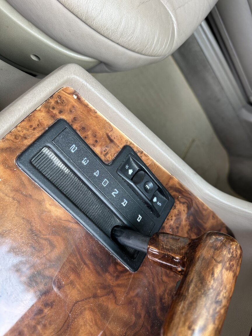 Interiörbild 1992 BMW 740iA