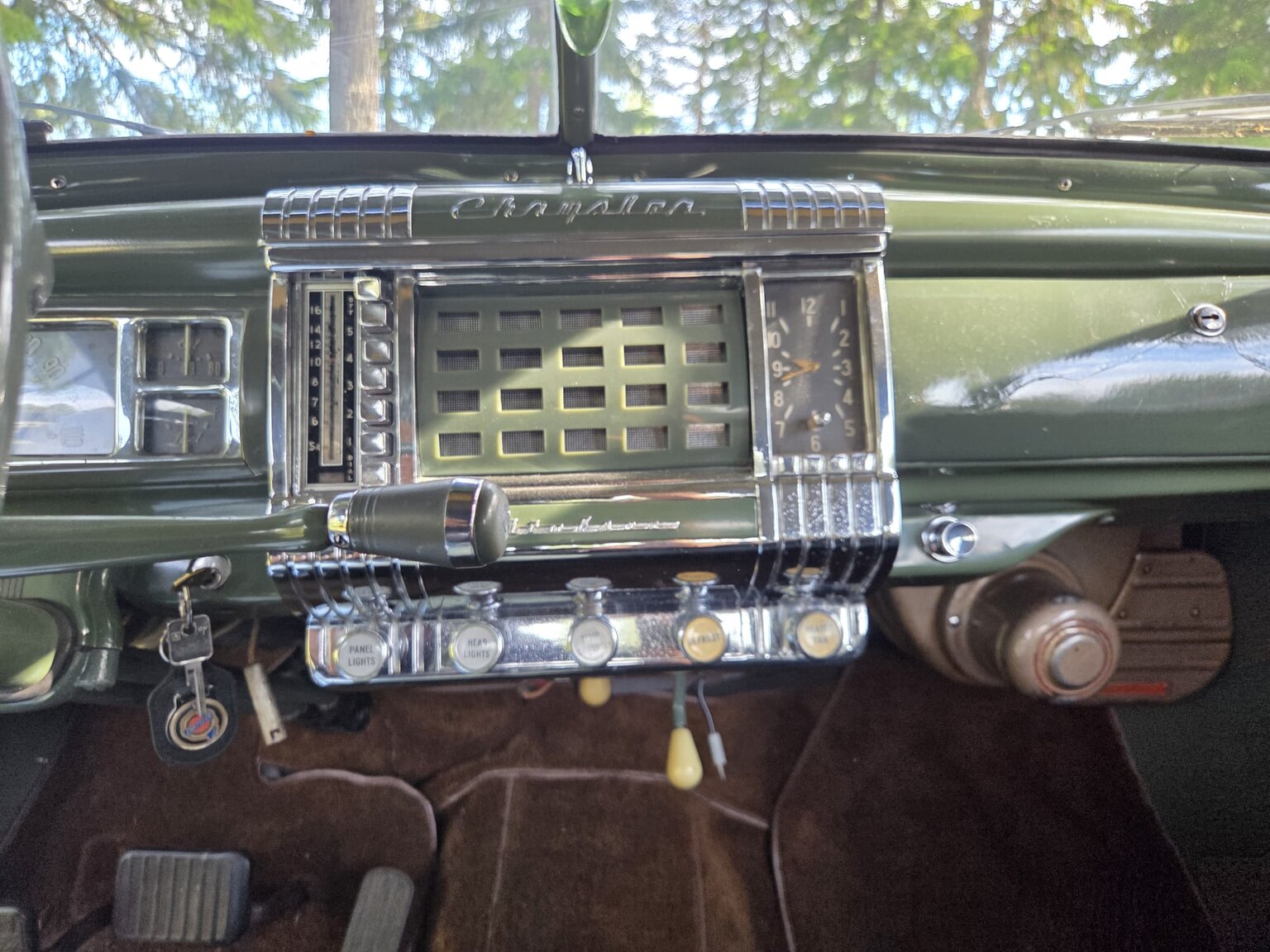 Interior image of 1948 Chrysler Windsor Club Coupé
