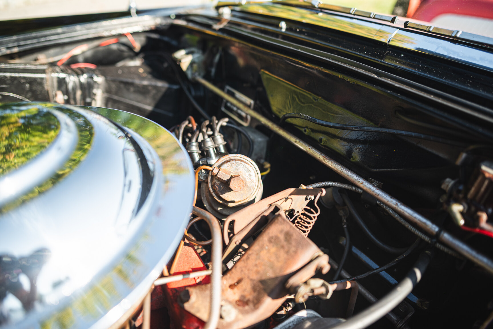 Image of 1956 Ford Thunderbird mechanics
