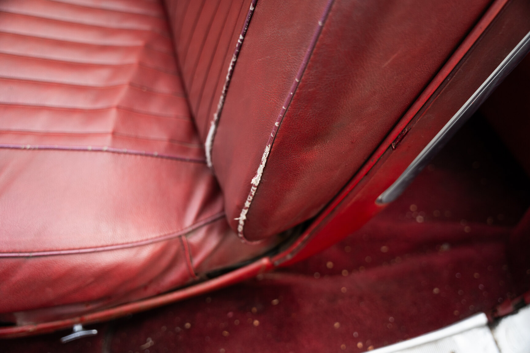 Innenraumfoto von 1965 Cadillac De Ville convertible