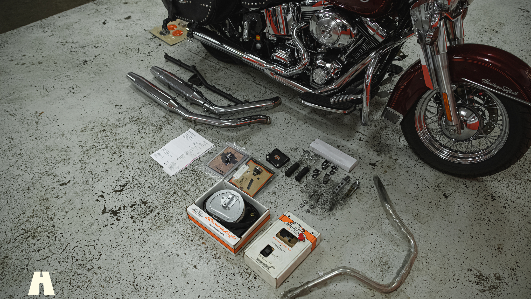 Image of 2002 Harley-Davidson Heritage Softail Classic mechanics