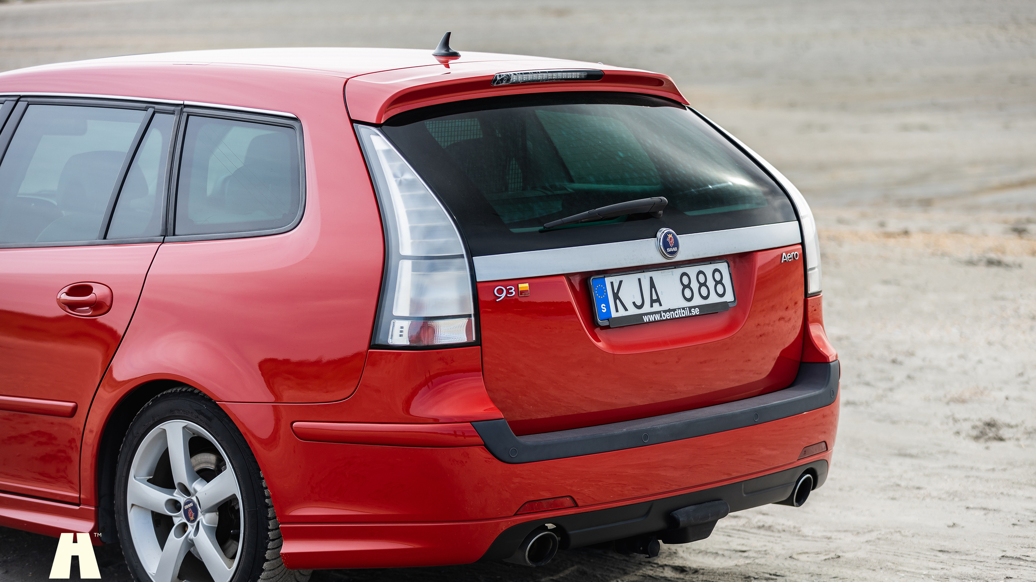 Exteriörbild på 2007 SAAB 9-3 AERO SPORTCOMBI (18)