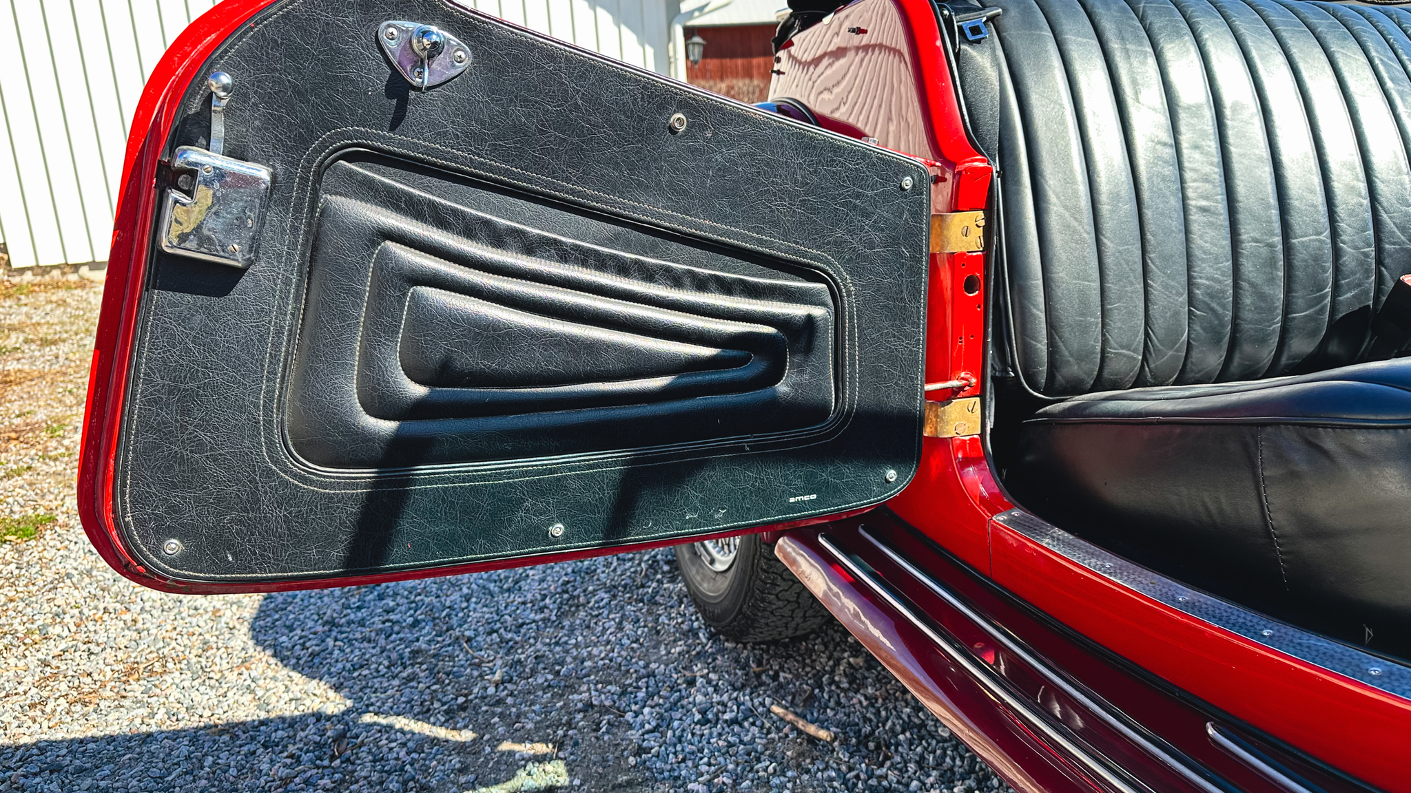 Innenraumfoto von 1951 MG TD MIDGET
