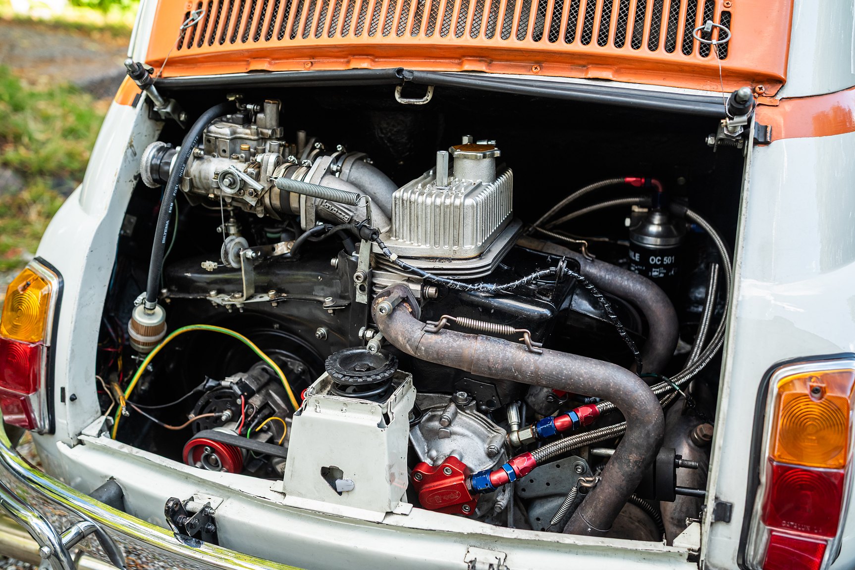 Image of 1971 FIAT 500 "Superiore" mechanics