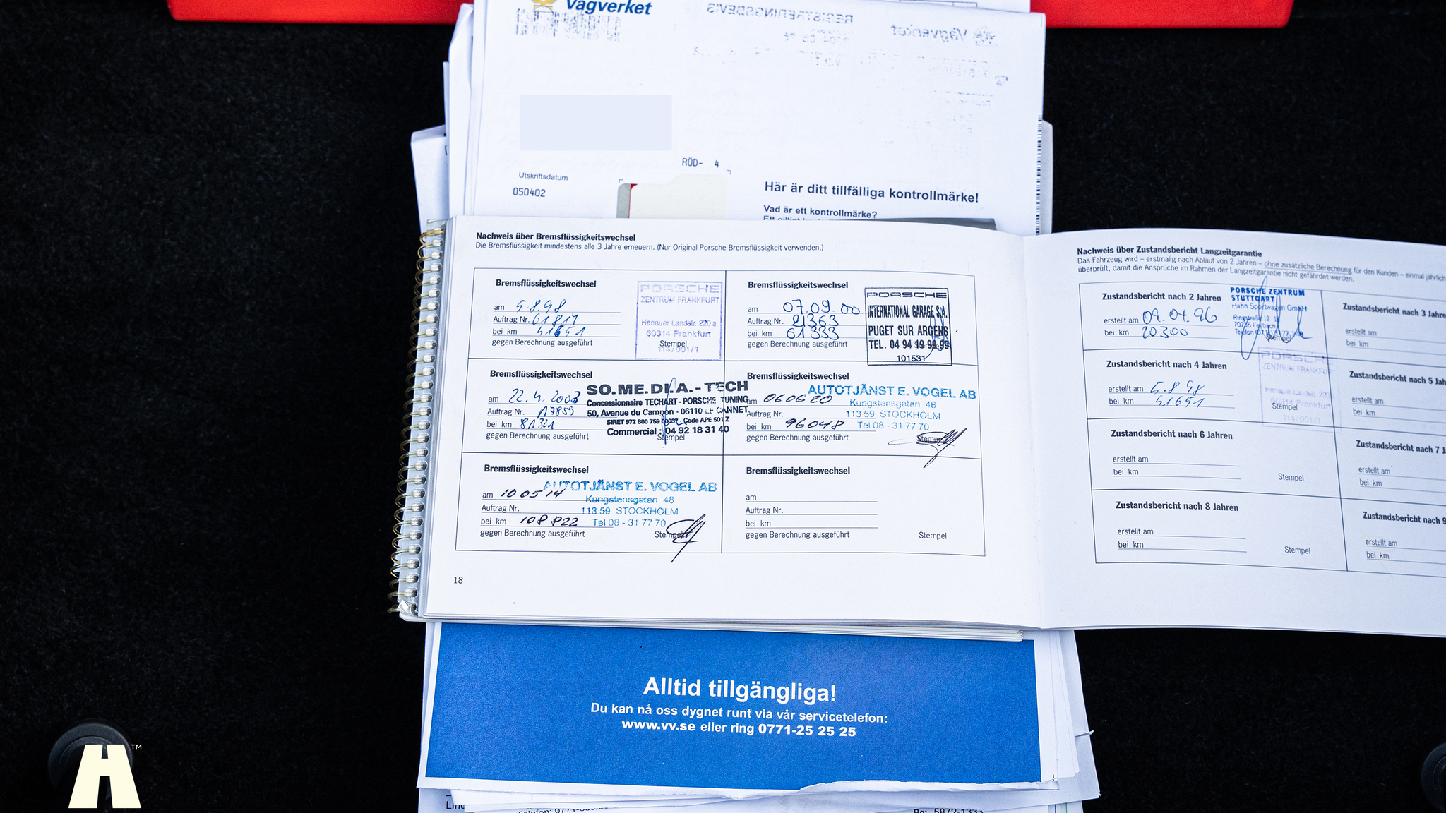 Dokumentation, 1994 Porsche 993 Cabriolet (10)