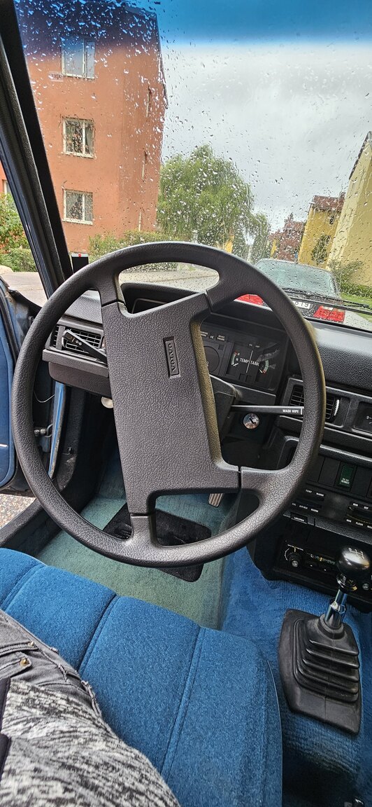 Interiörbild 1977 Volvo 242