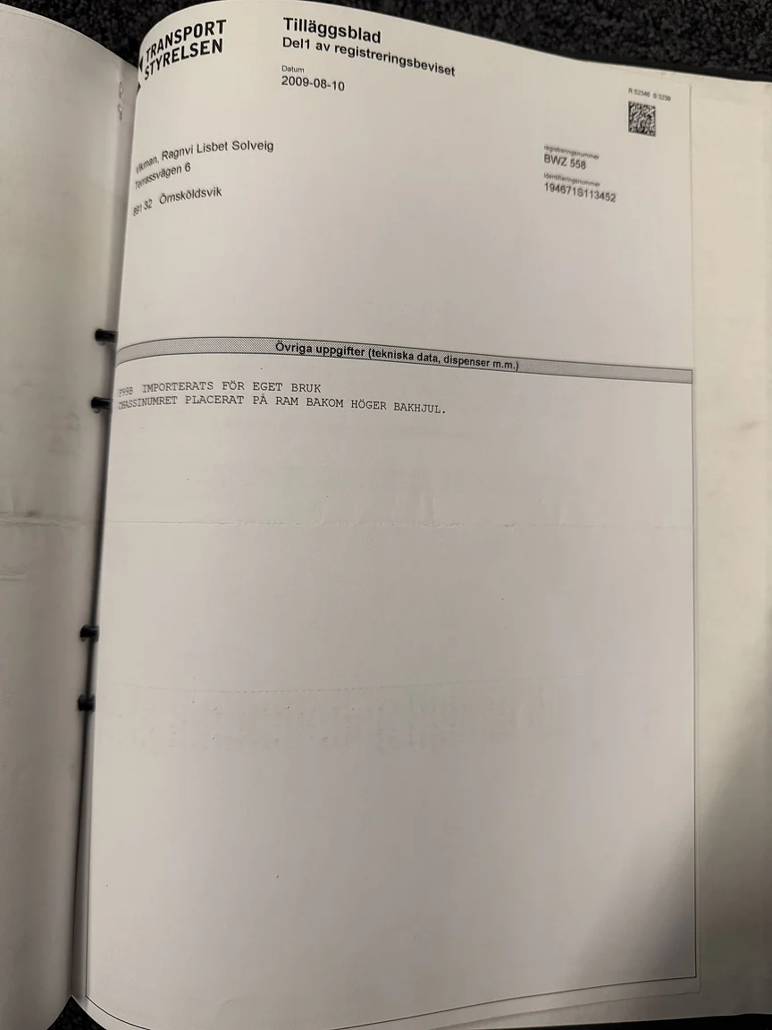 Dokumentation för 1971 Chevrolet Corvette Stingray Special 598 cui V8 795 hk (135)