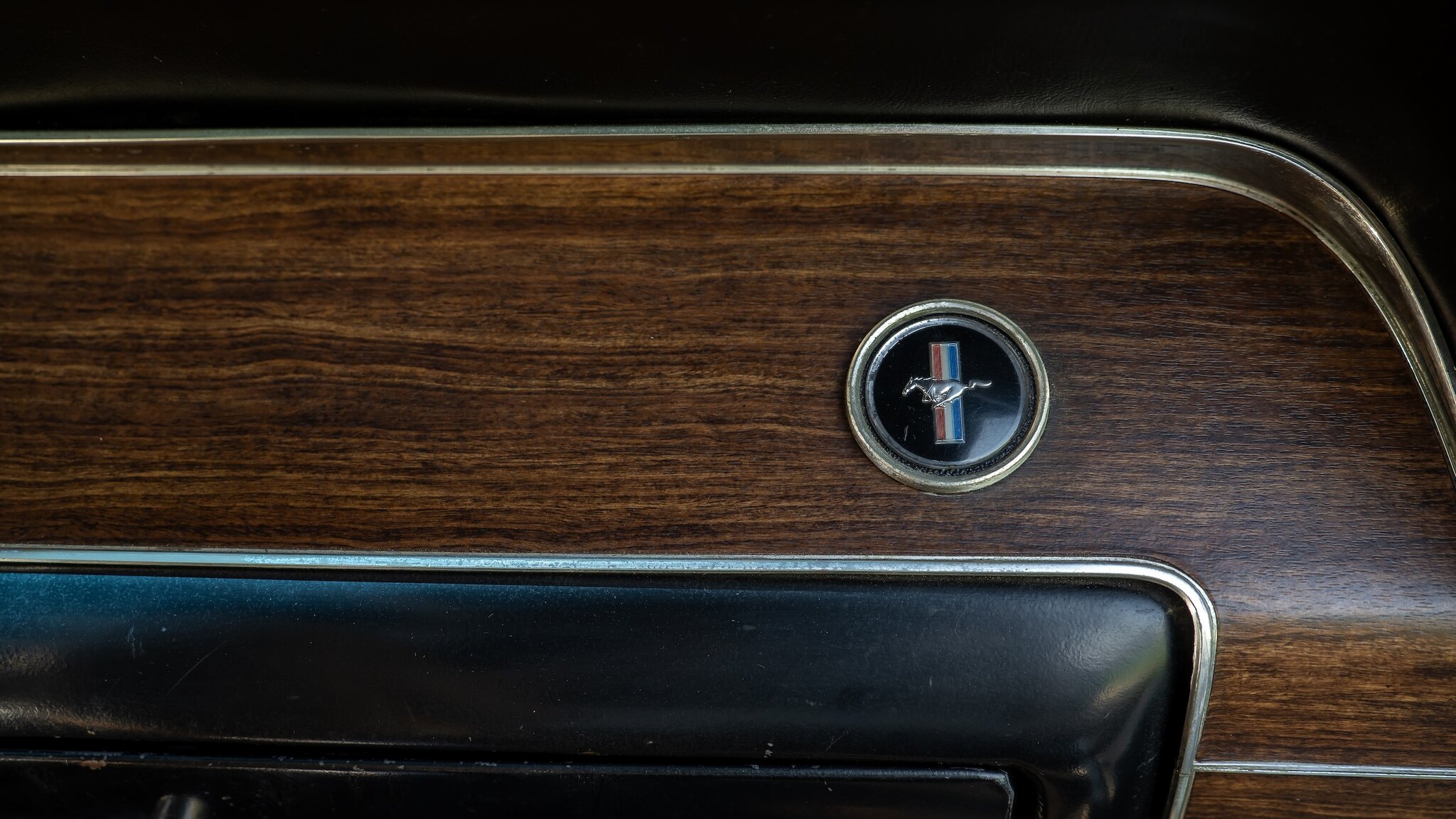 Interiörbild 1968 Ford Mustang GTA S-Code