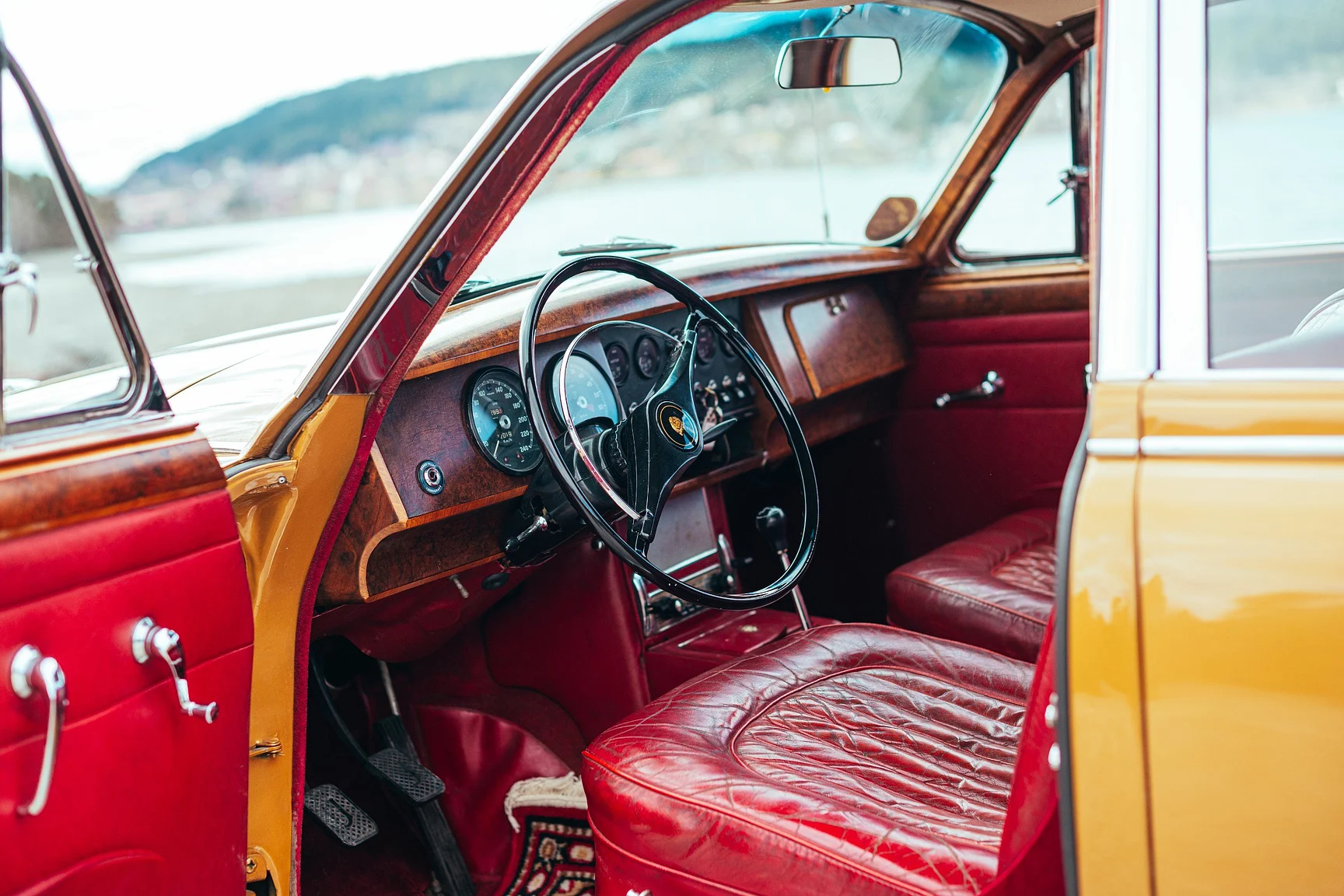 Interiörbild 1965 Jaguar MK 2 - 3.8 XK (2)