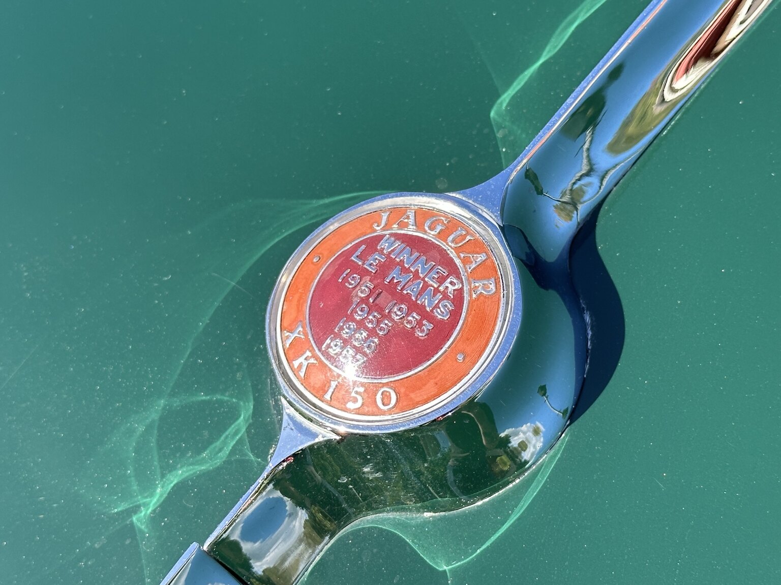 Exteriörbild på 1958 Jaguar XK150