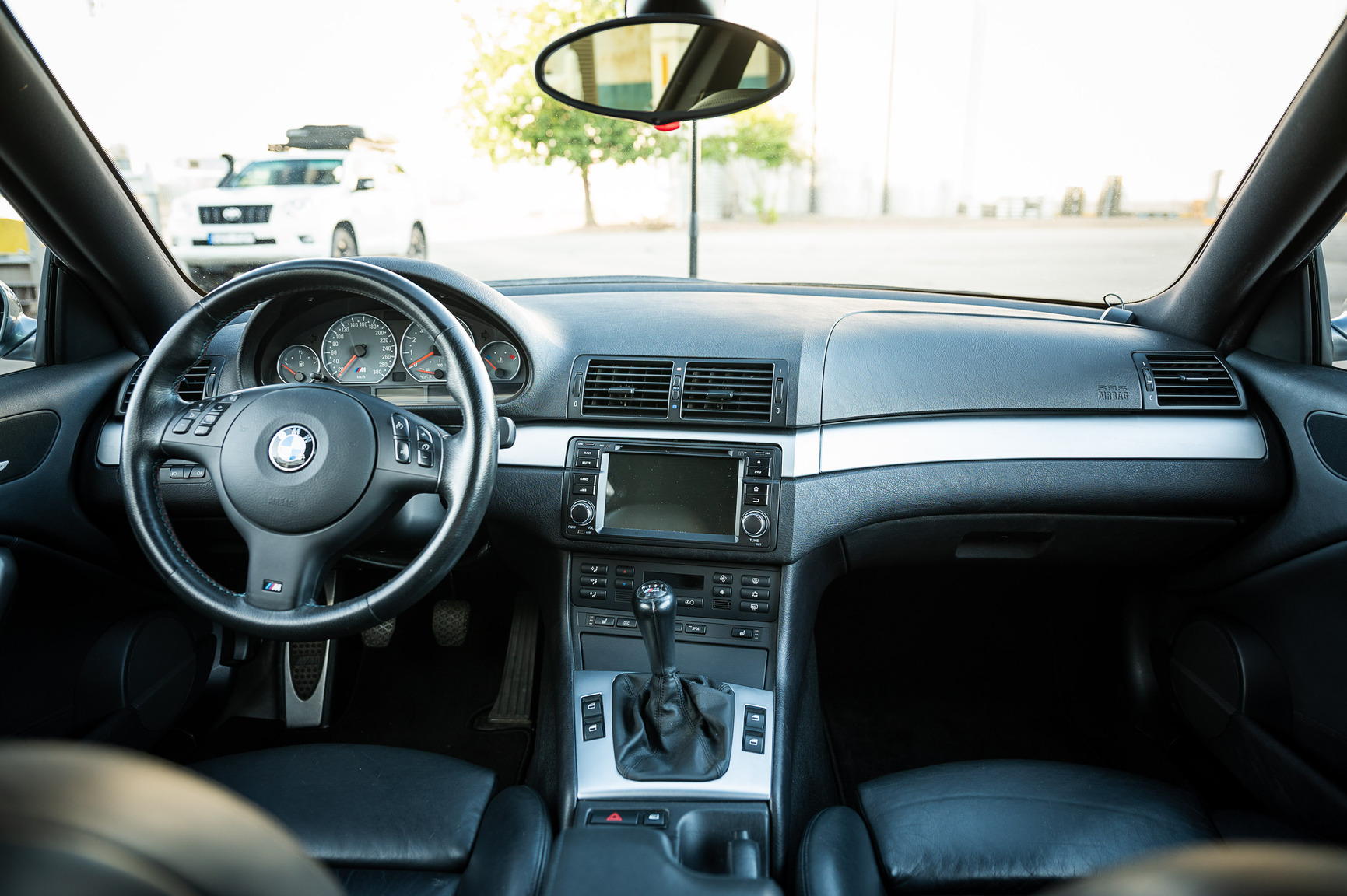 Interiörbild 2005 BMW M3 E46 manuell (12)