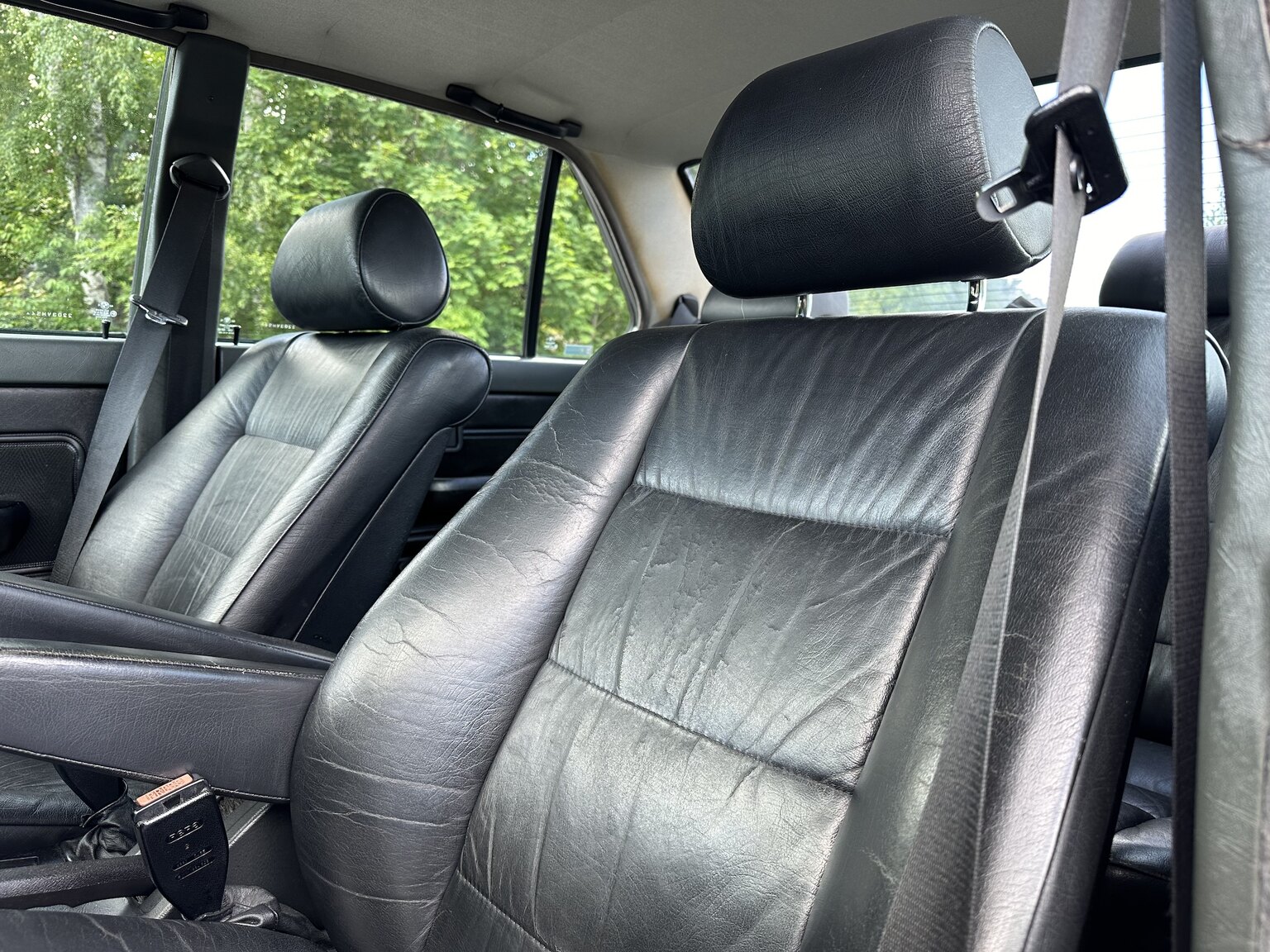 Interiörbild 1985 BMW 525E