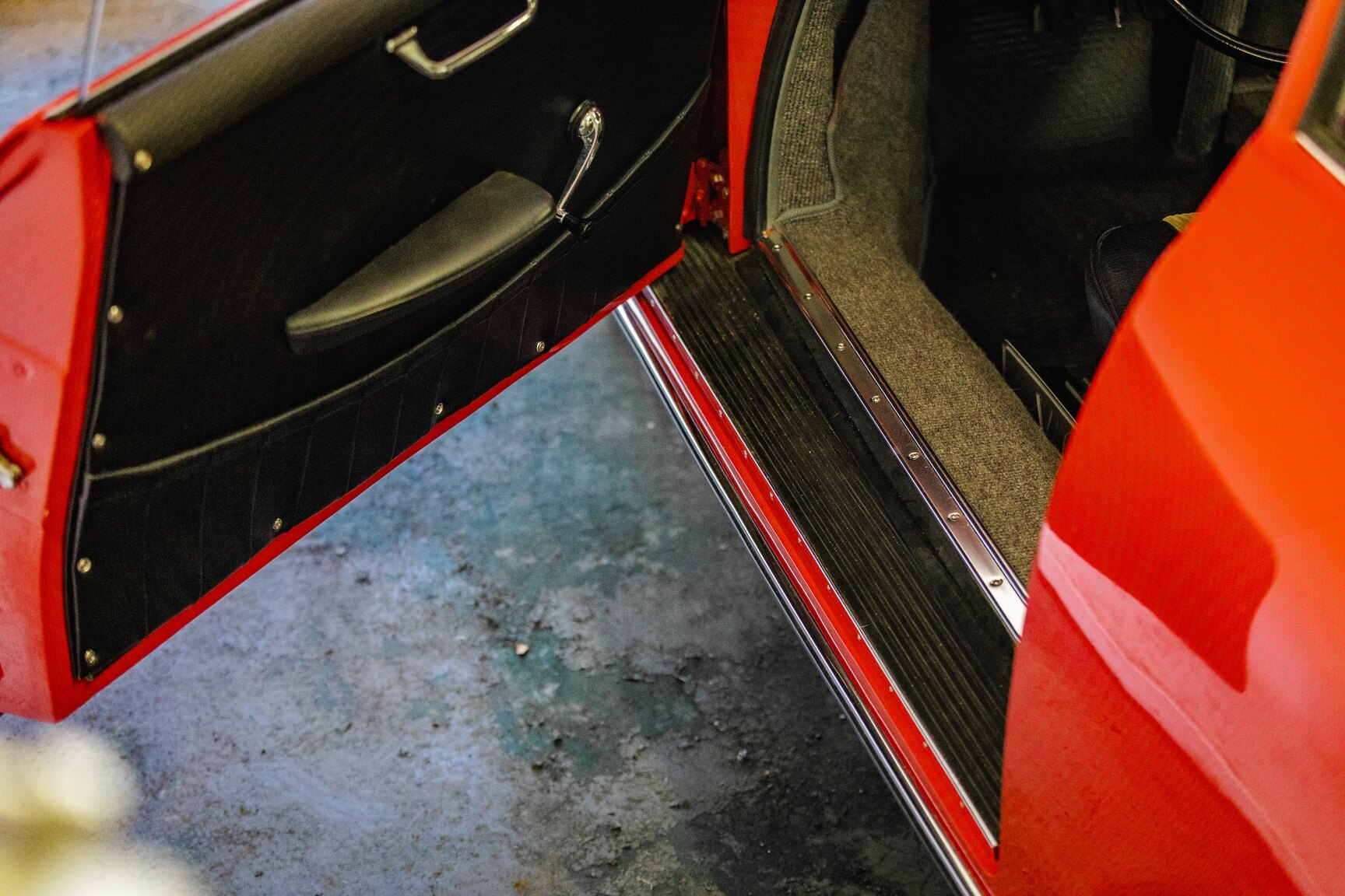 Interior image of 1962 Porsche 356 BT6 "Notchback"