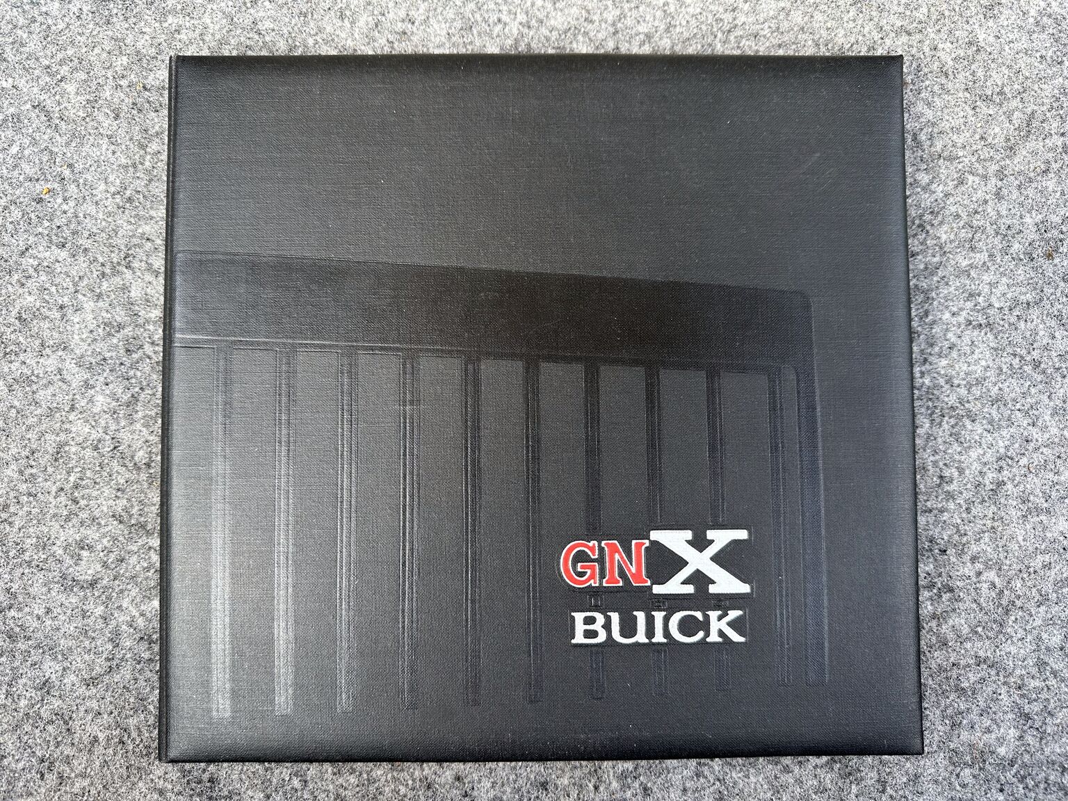 Documentation for 1987 Buick Grand National "GNX" (2)