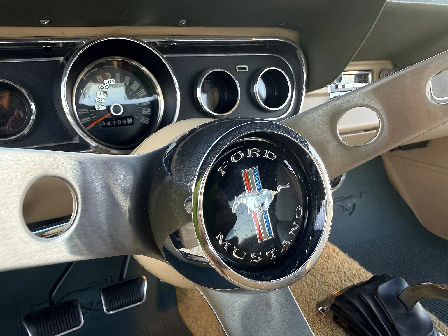 Interiörbild 1966 Ford Mustang HT - Protouring / Supercharged (9)