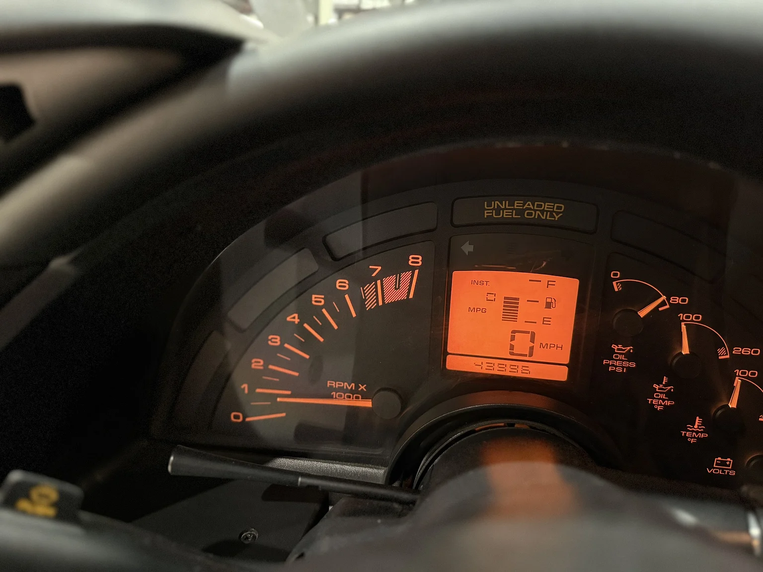 Innenraumfoto von 1990 Chevrolet Corvette ZR-1 (34)