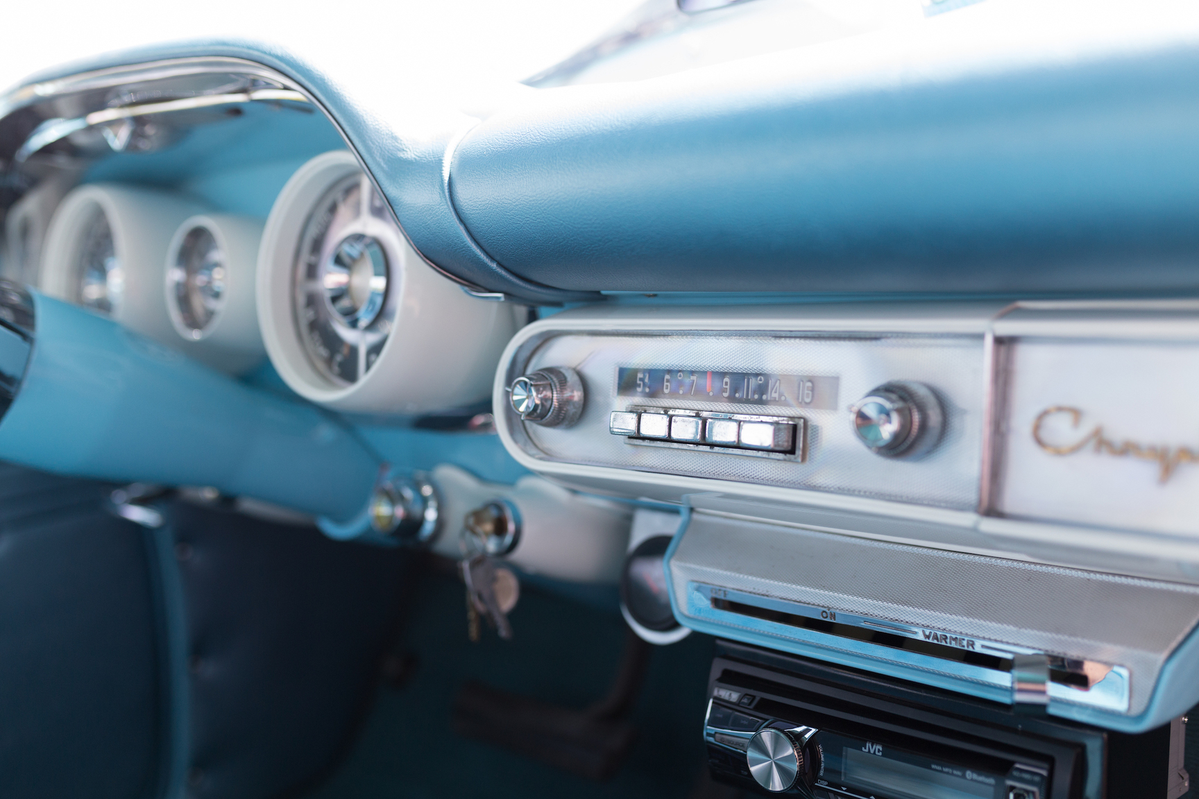 Innenraumfoto von 1957 Chrysler New Yorker
