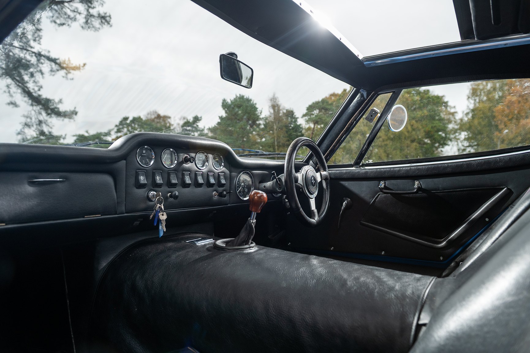 Innenraumfoto von 1969 Marcos 3000 GT