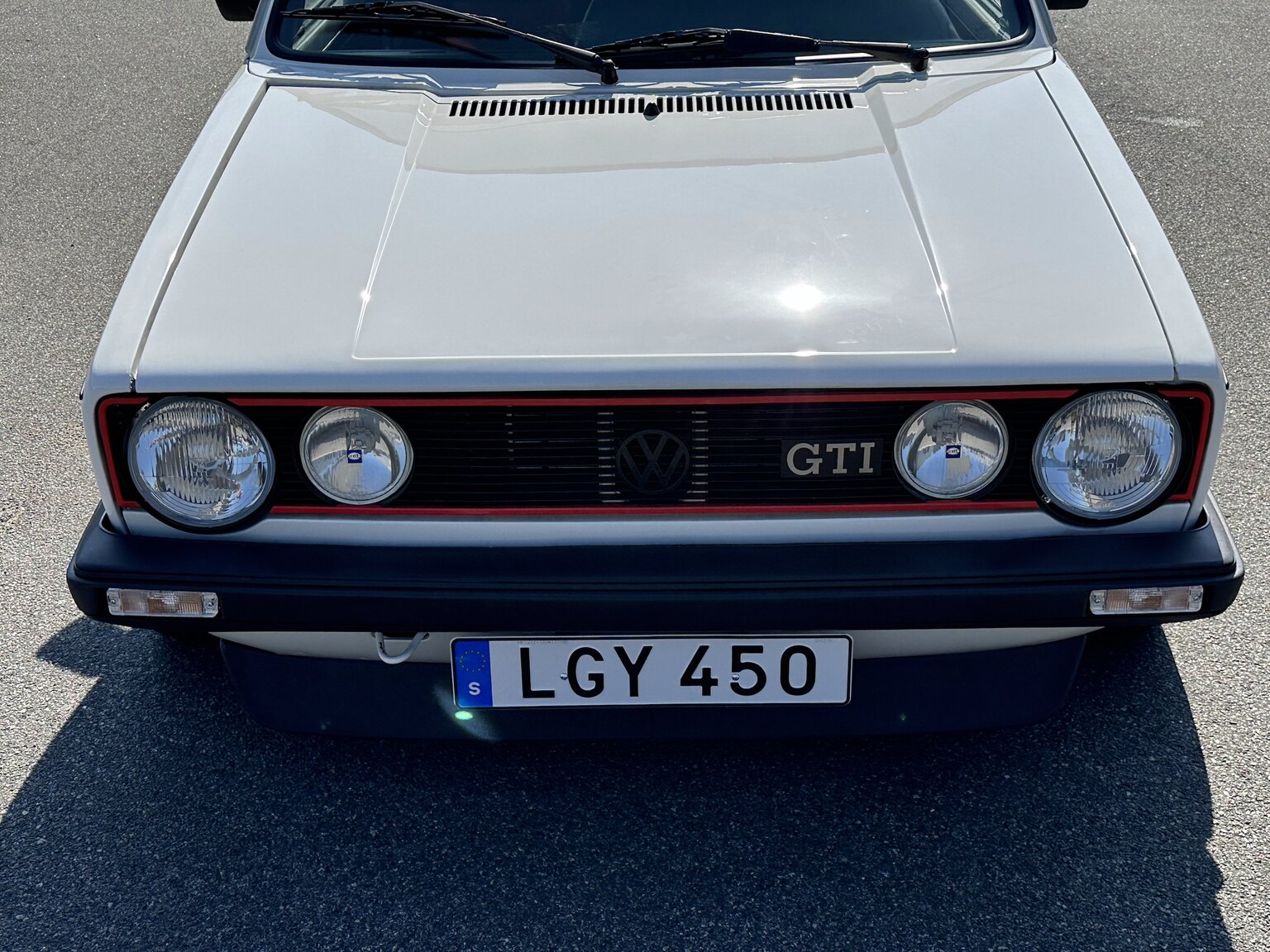 Exterior image of 1983 Volkswagen Golf GTI