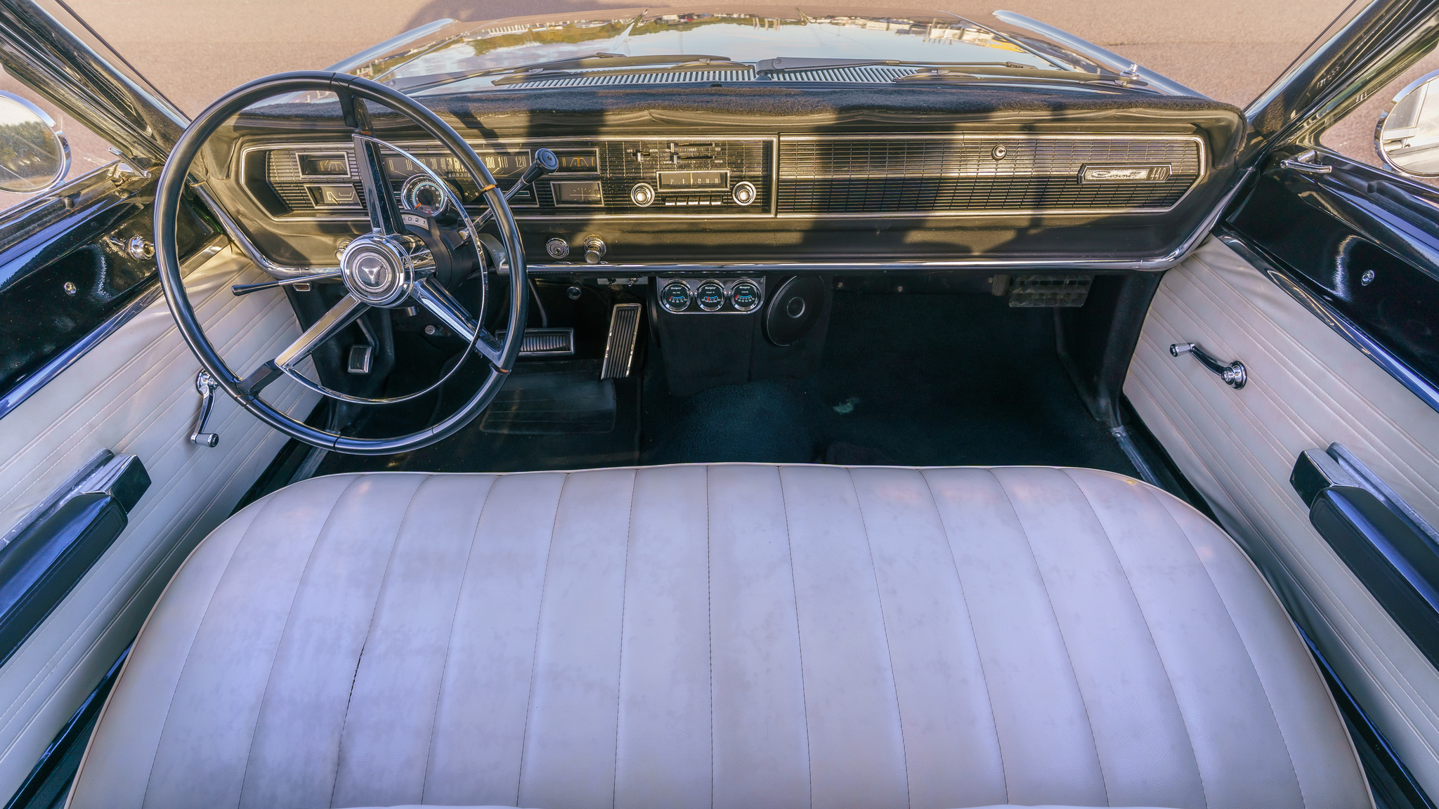 Interiörbild 1967 Dodge Coronet 440 (10)