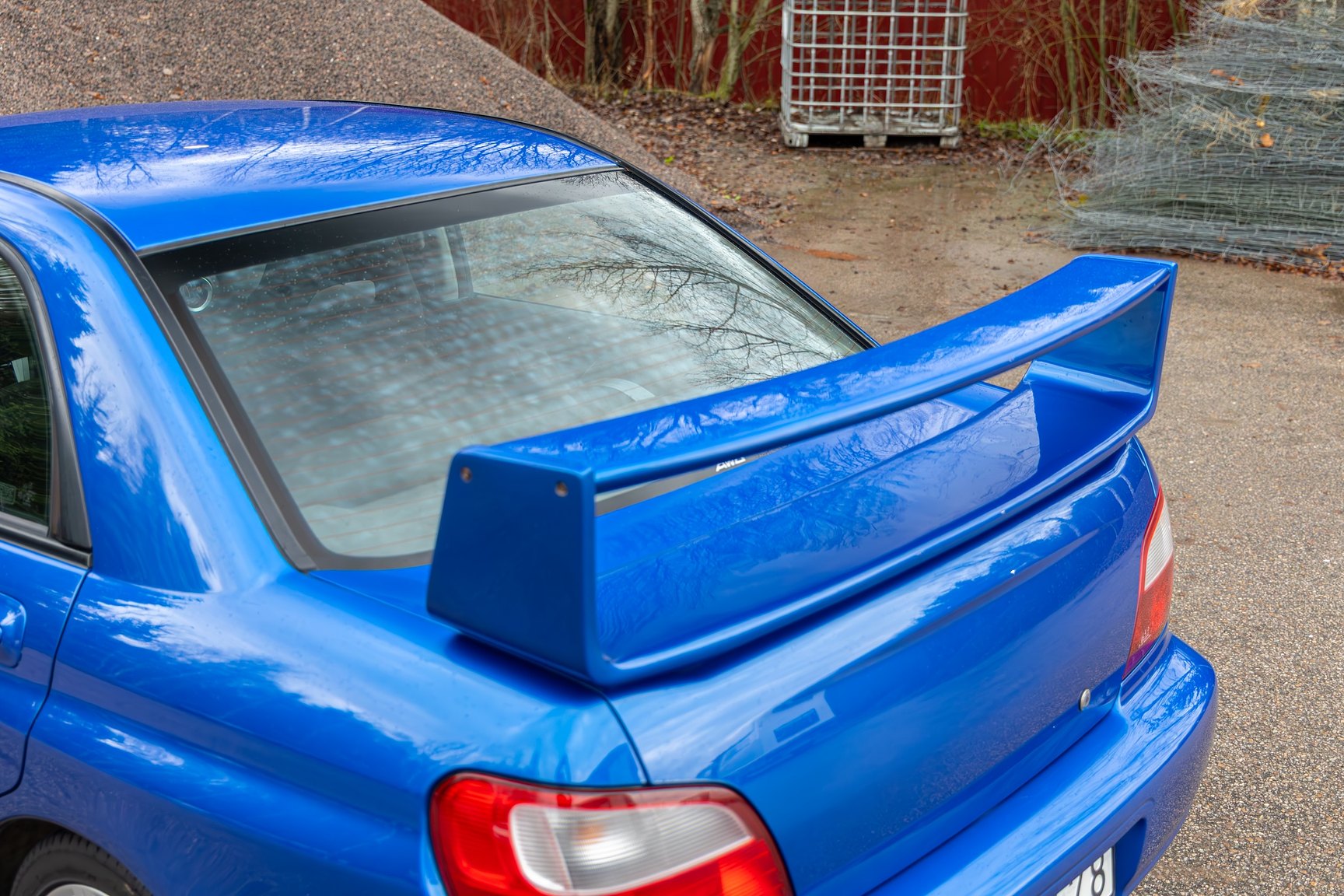 Exteriörbild på 2001 Subaru Impreza 2.0 WRX Turbo 4WD